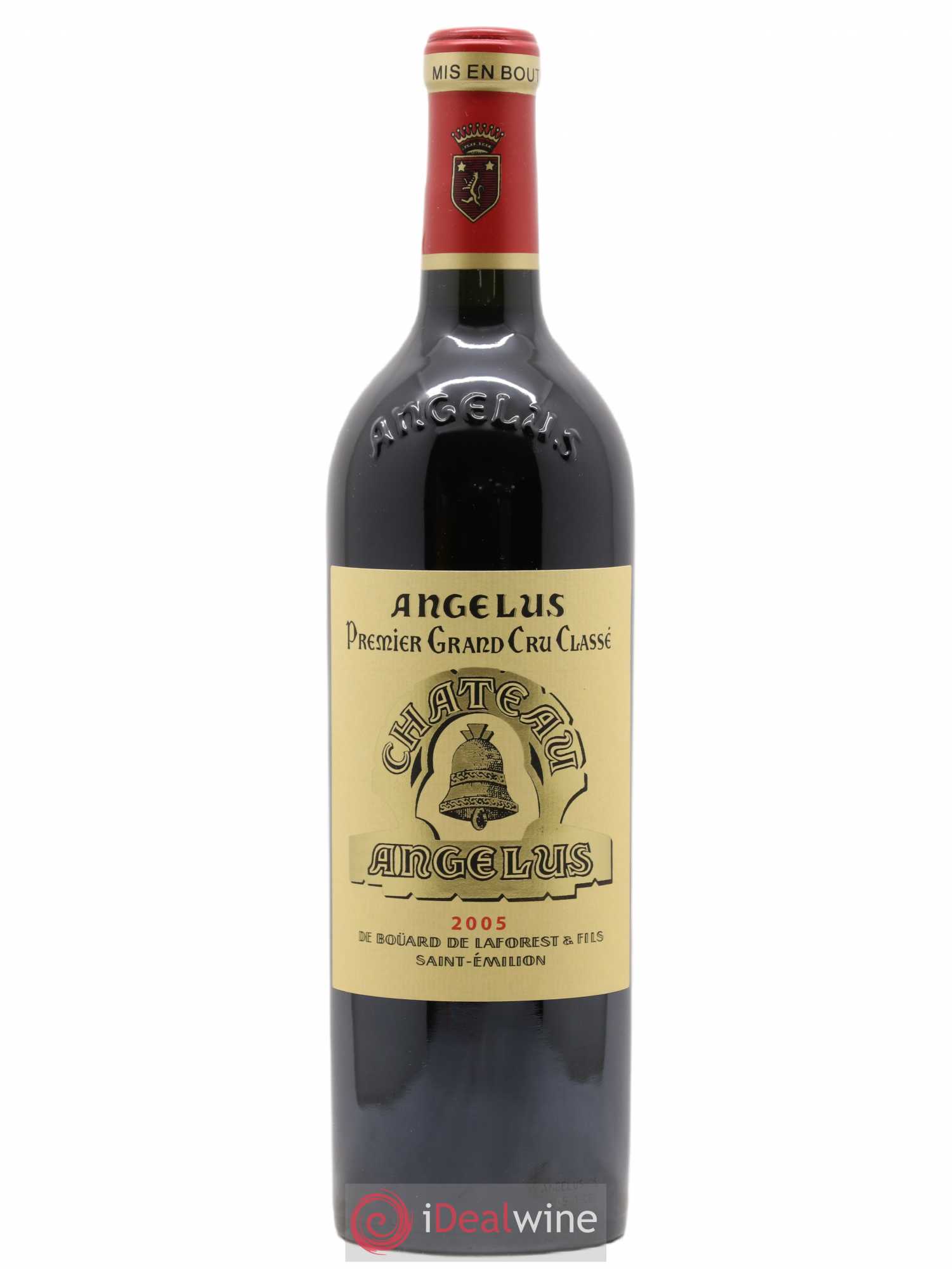 Château Angélus 1er Grand Cru Classé A 2005 - Lot de 1 bouteille - 0