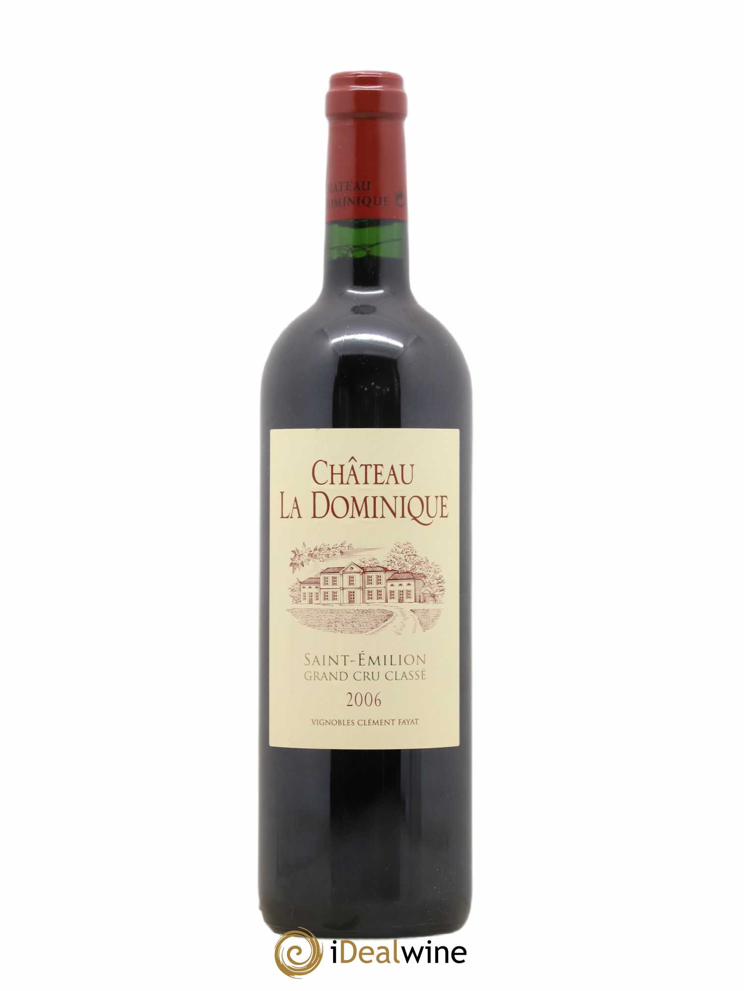 Château la Dominique Grand Cru Classé 2006 - Lot de 1 bouteille - 0