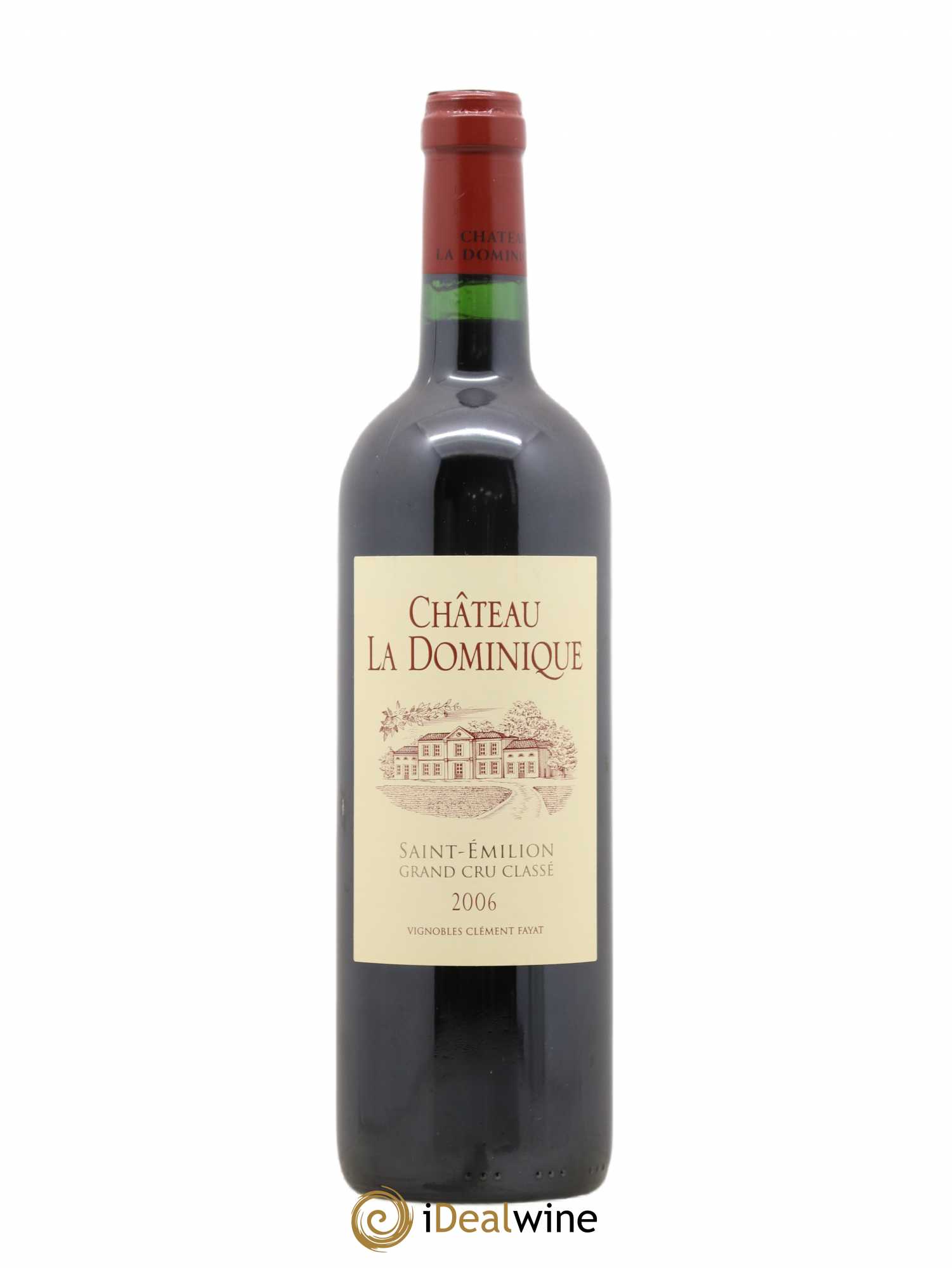 Château la Dominique Grand Cru Classé 2006 - Lot de 1 bouteille - 0
