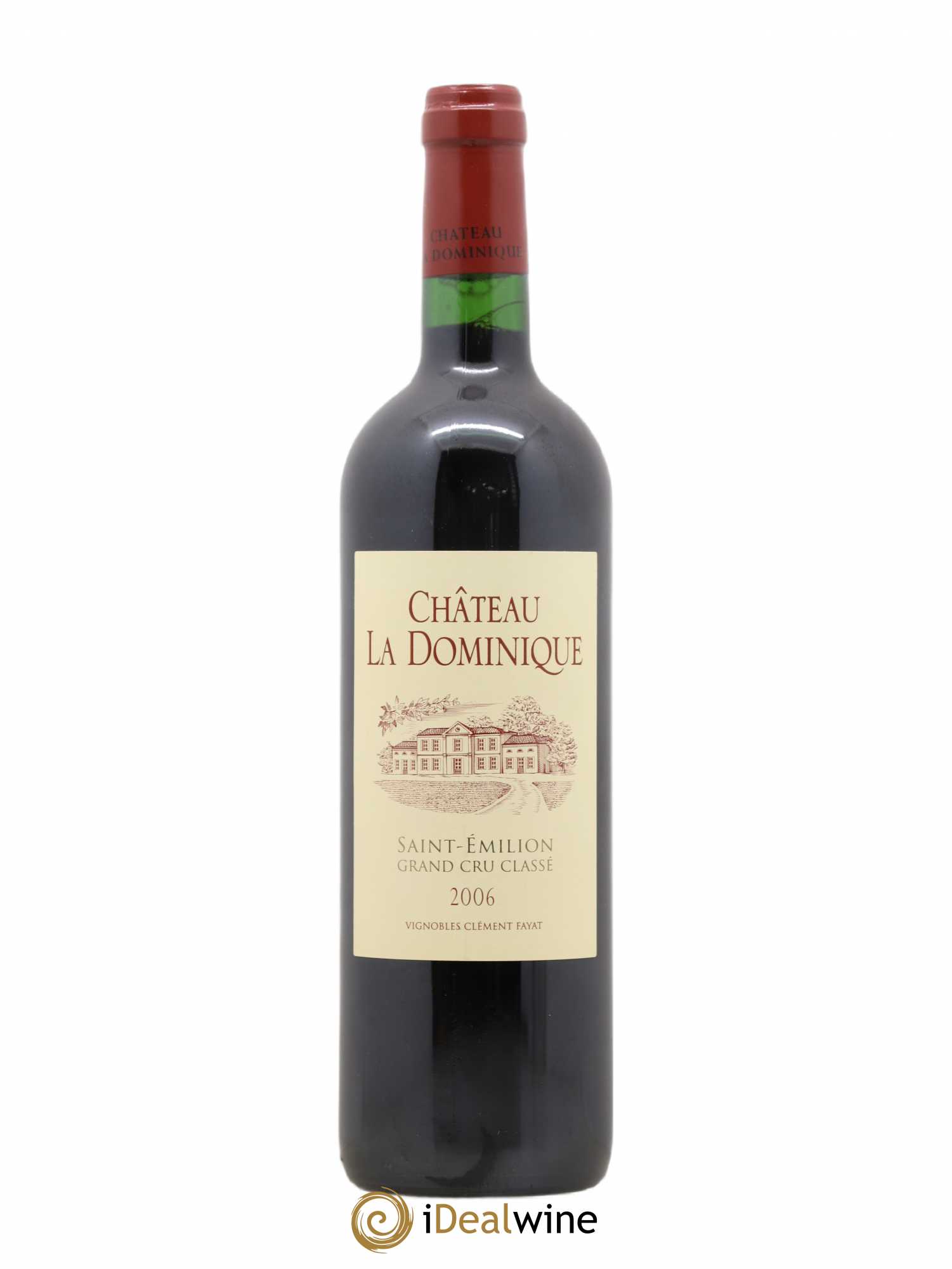 Château la Dominique Grand Cru Classé 2006 - Lot de 1 bouteille - 0