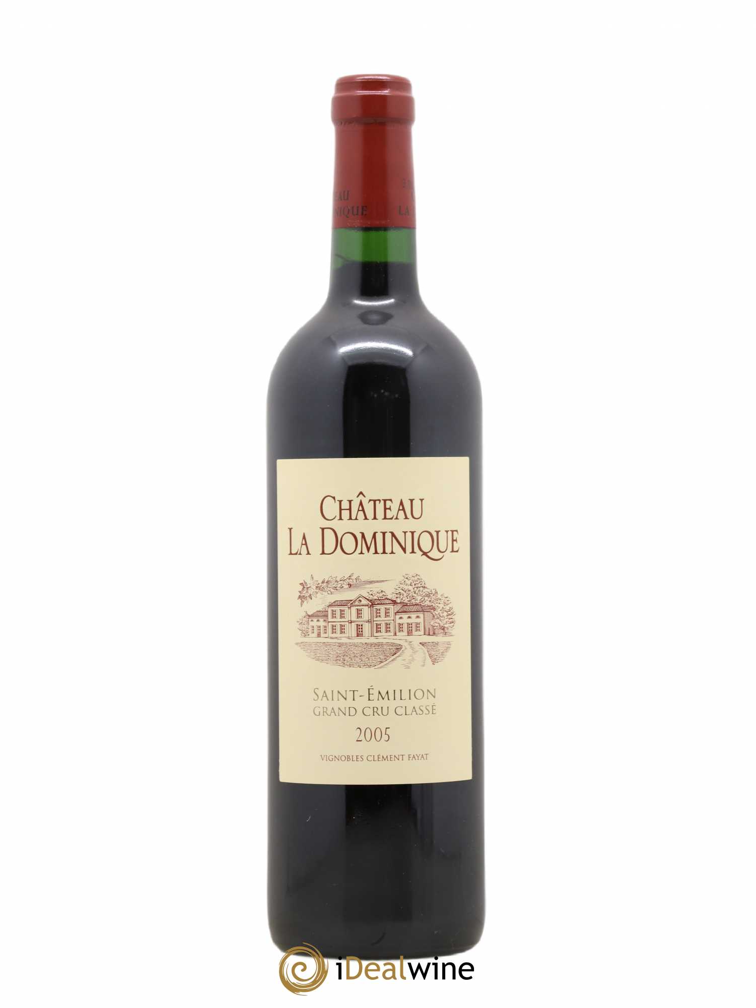 Château la Dominique Grand Cru Classé 2005 - Lot de 1 bouteille - 0