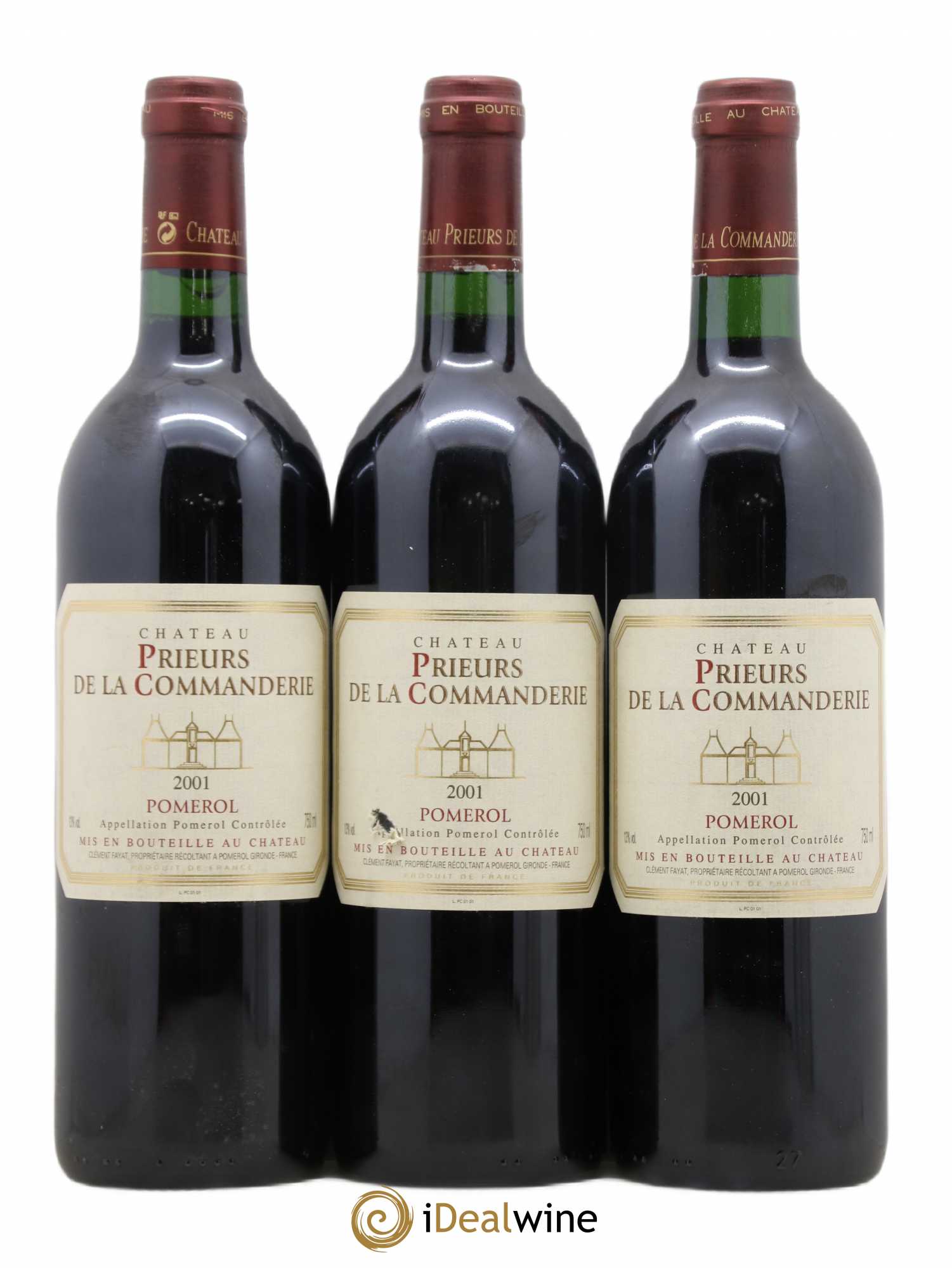 Pomerol 2001 - Posten von 6 Flaschen - 1