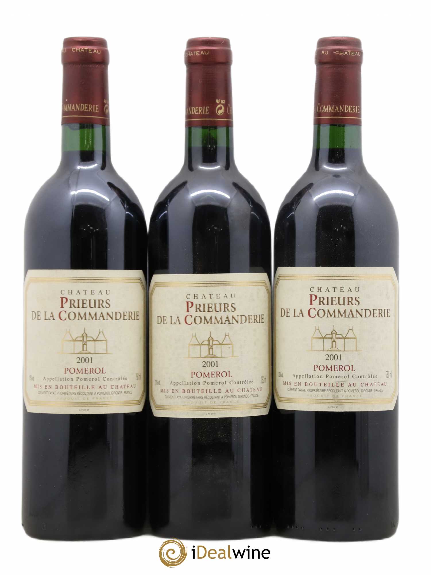 Pomerol 2001 - Posten von 6 Flaschen - 2