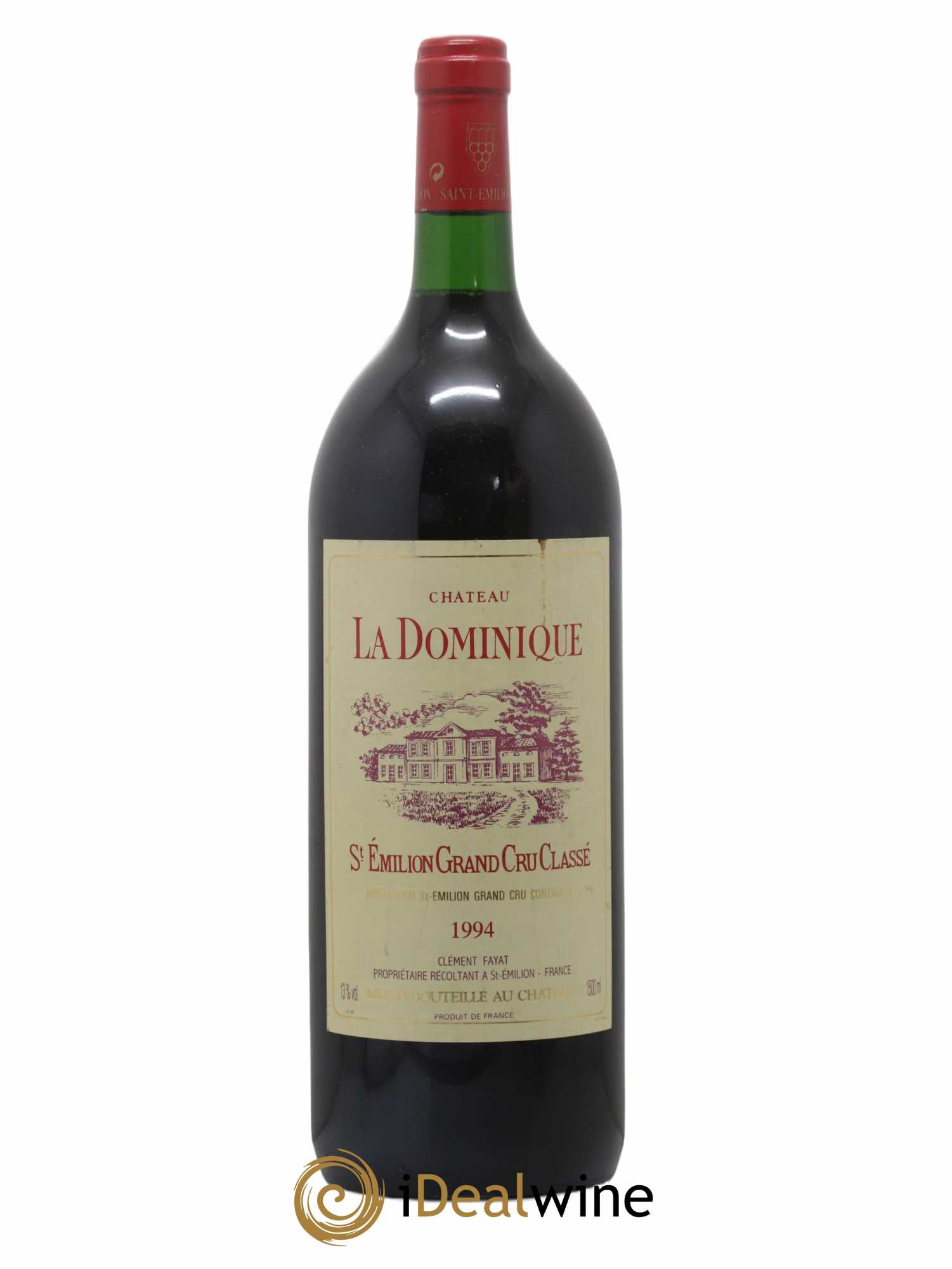 Château la Dominique Grand Cru Classé 1994 - Lot de 1 magnum - 0