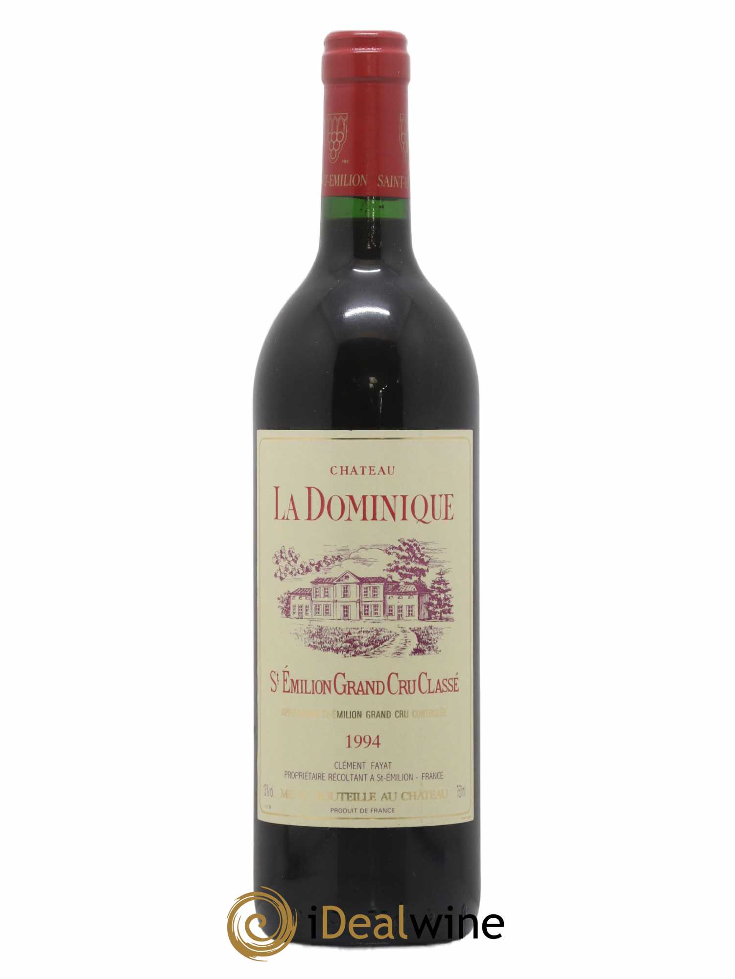 Château la Dominique Grand Cru Classé 1994 - Lot de 1 bouteille - 0