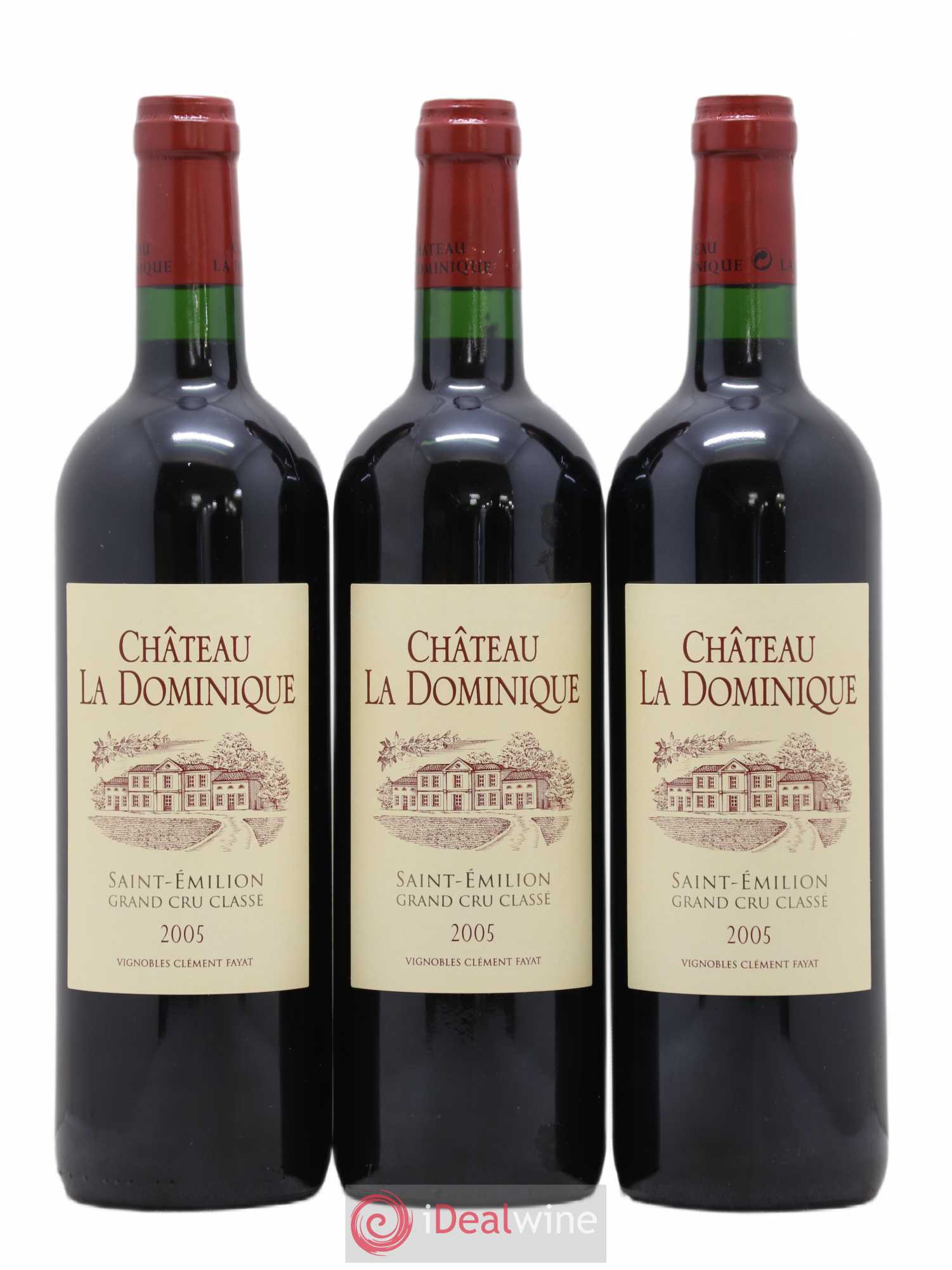 Château la Dominique Grand Cru Classé 2005 - Lot de 6 bouteilles - 2