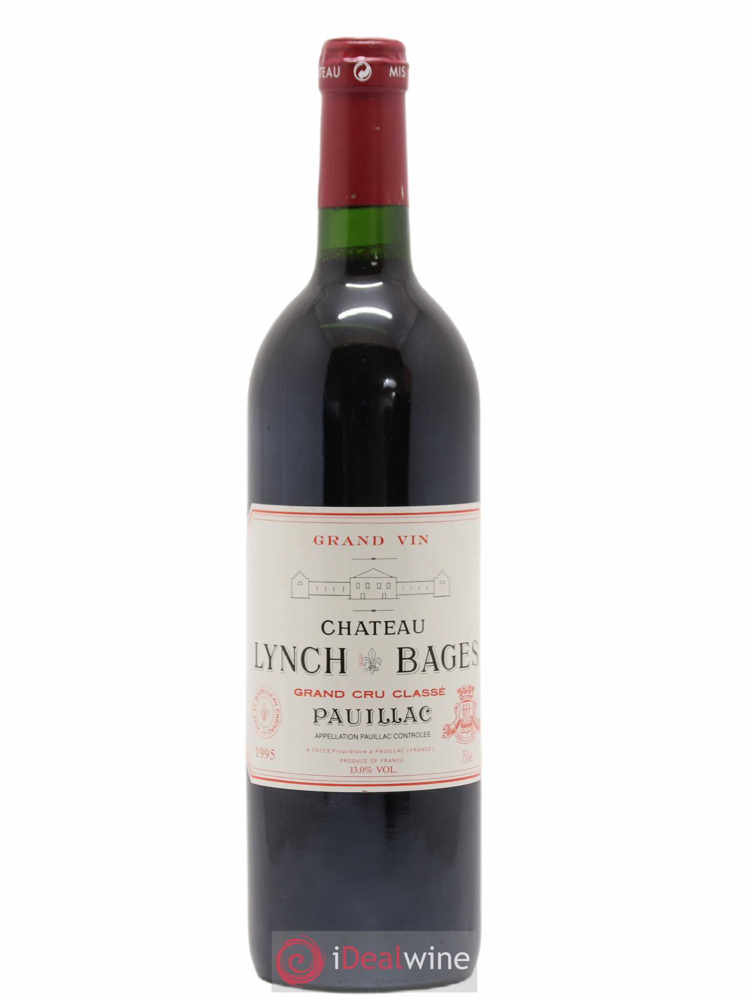 Château Lynch Bages 5ème Grand Cru Classé 1995 - Lot de 1 bouteille - 0