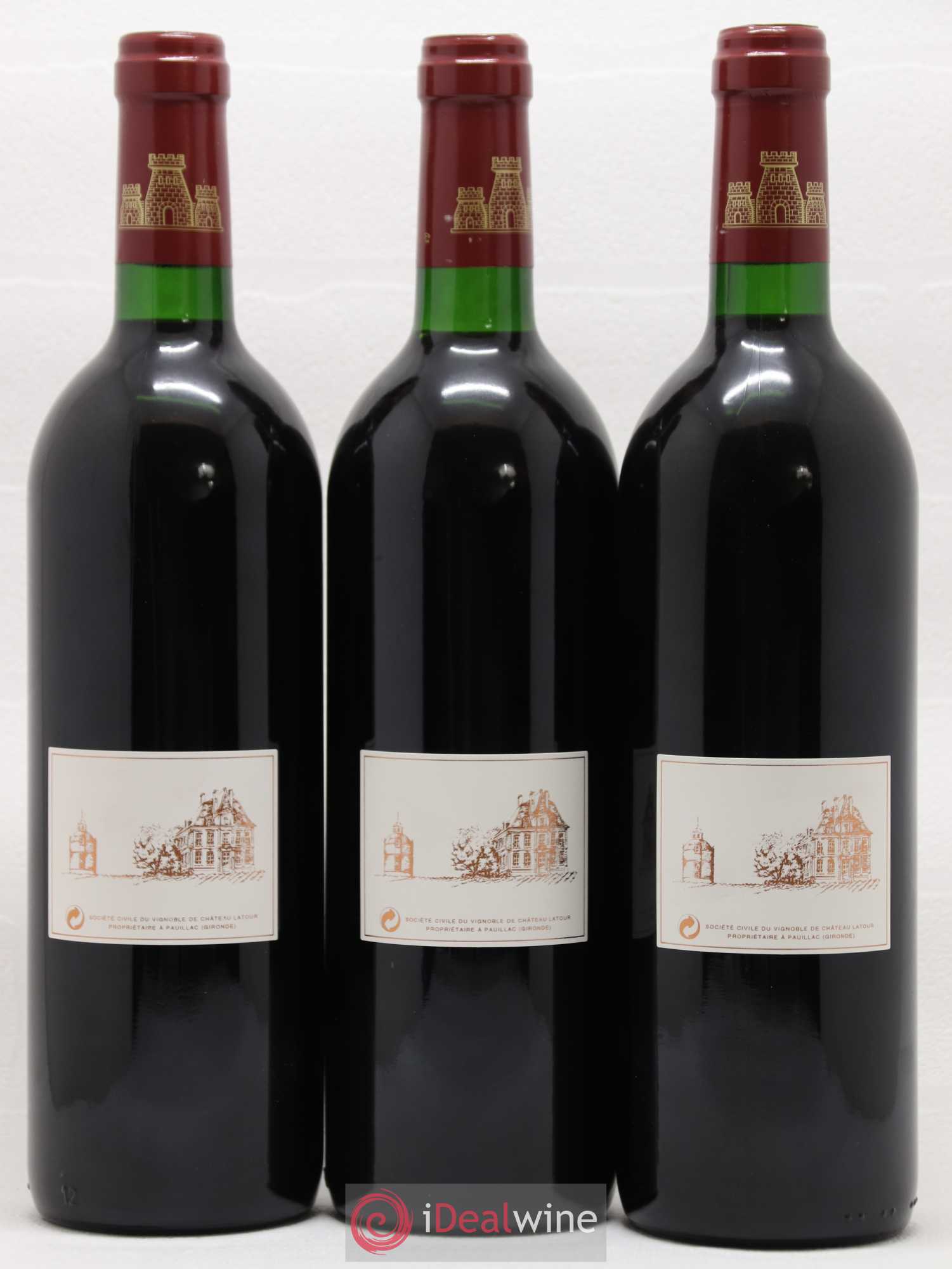 Les Forts de Latour Second Vin 1997 - Lot de 3 bouteilles - 1