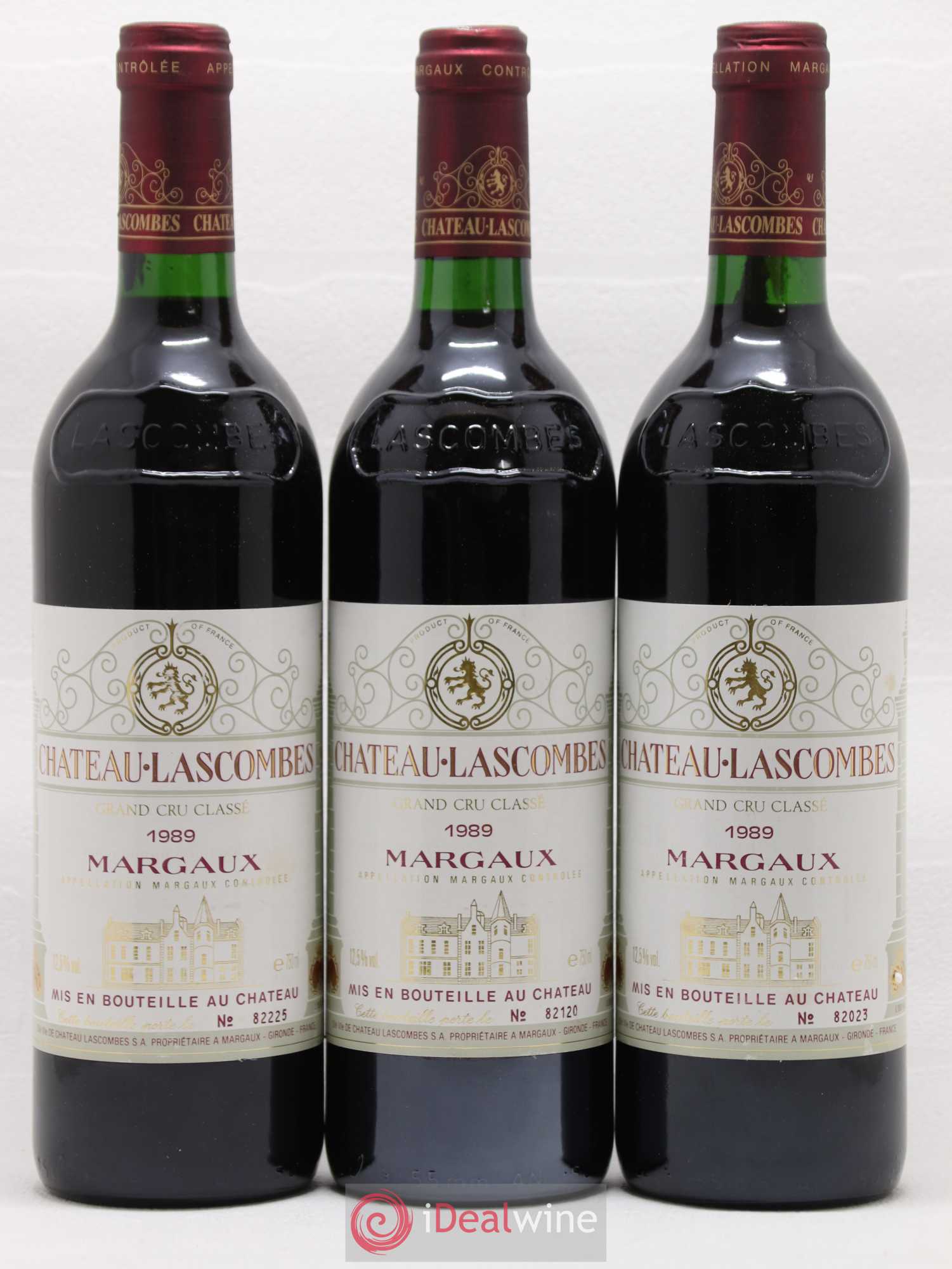 Château Lascombes 2ème Grand Cru Classé 1989 - Lot de 6 bouteilles - 1