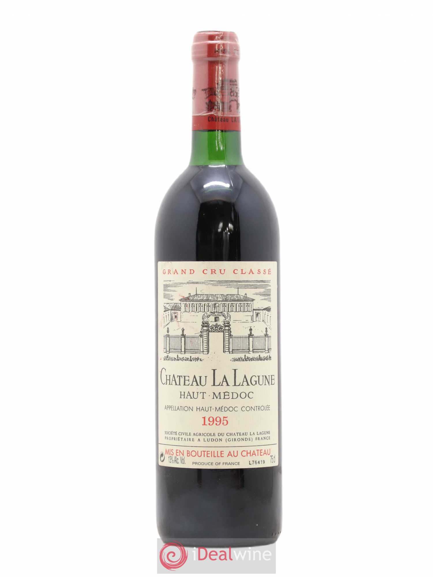 Château la Lagune 3ème Grand Cru Classé 1995 - Lot de 1 bouteille - 0