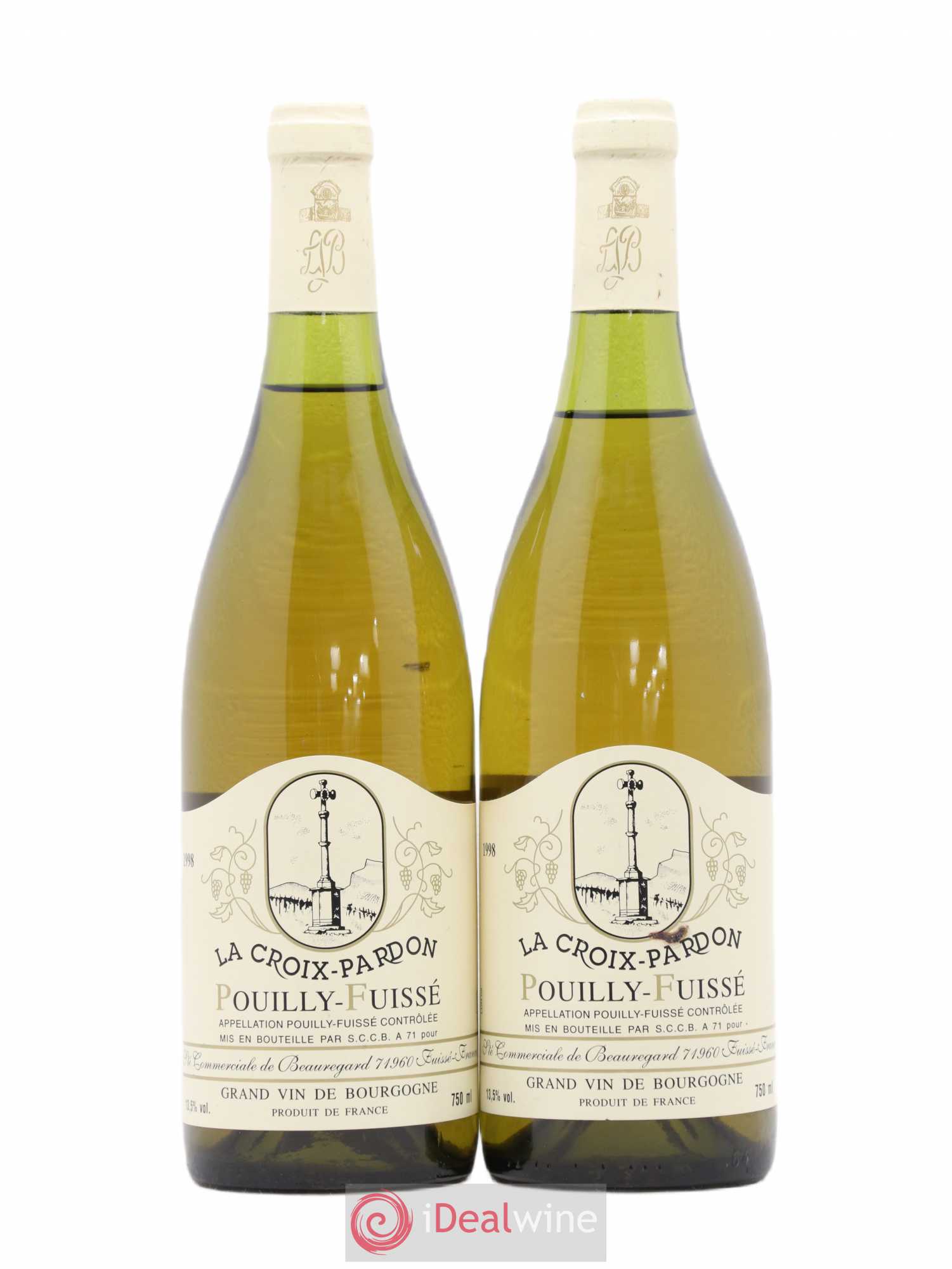 Pouilly-Fuissé 1998 - Posten von 2 Flaschen - 0