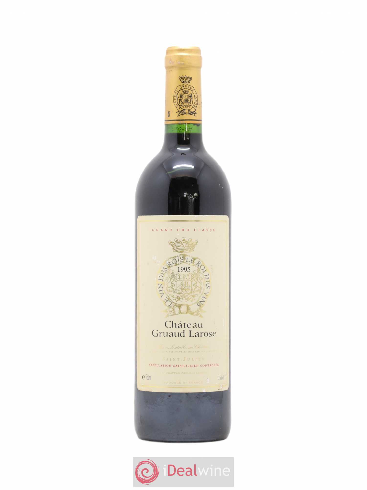 Château Gruaud Larose 2ème Grand Cru Classé 1995 - Lot de 1 bouteille - 0