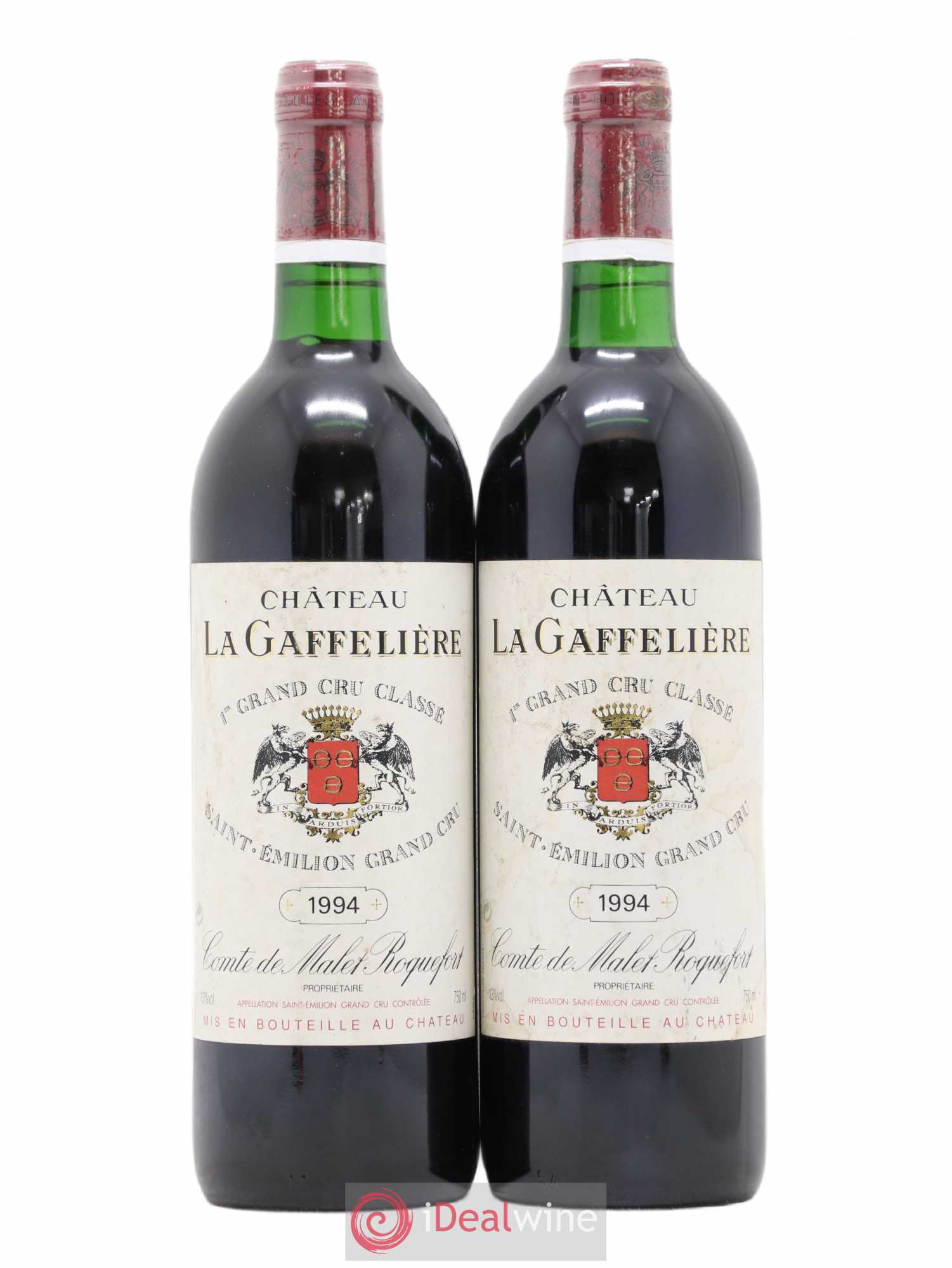 Château la Gaffelière 1er Grand Cru Classé B 1994 - Lot de 2 bouteilles - 0