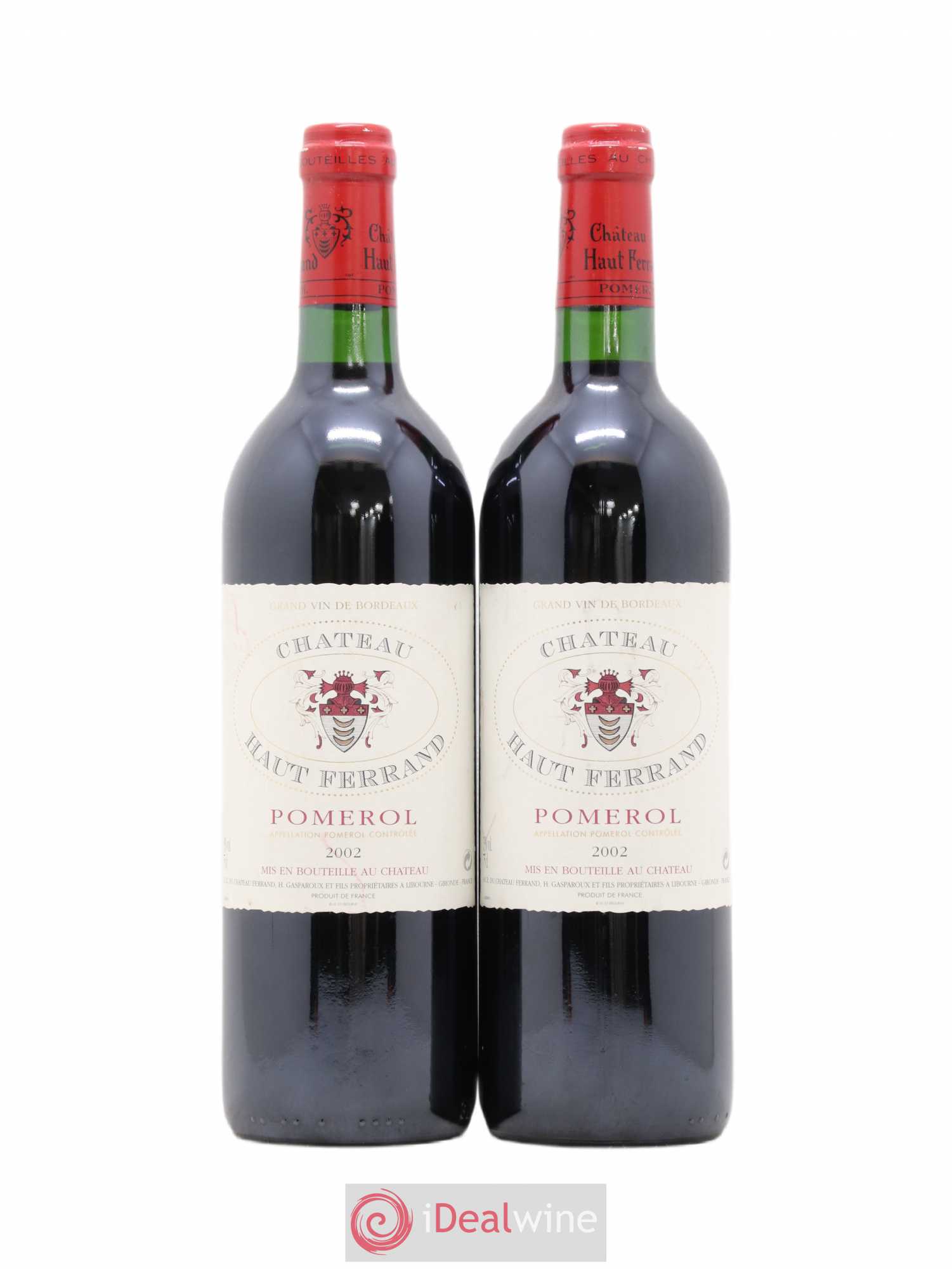 Château Haut Ferrand 2002 - Lot de 2 bouteilles - 0