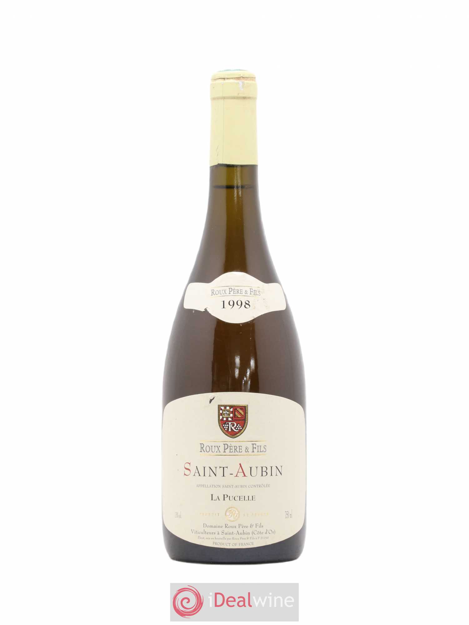 Saint-Aubin La Pucelle Roux Père et Fils 1998 - Lot de 1 bouteille - 0
