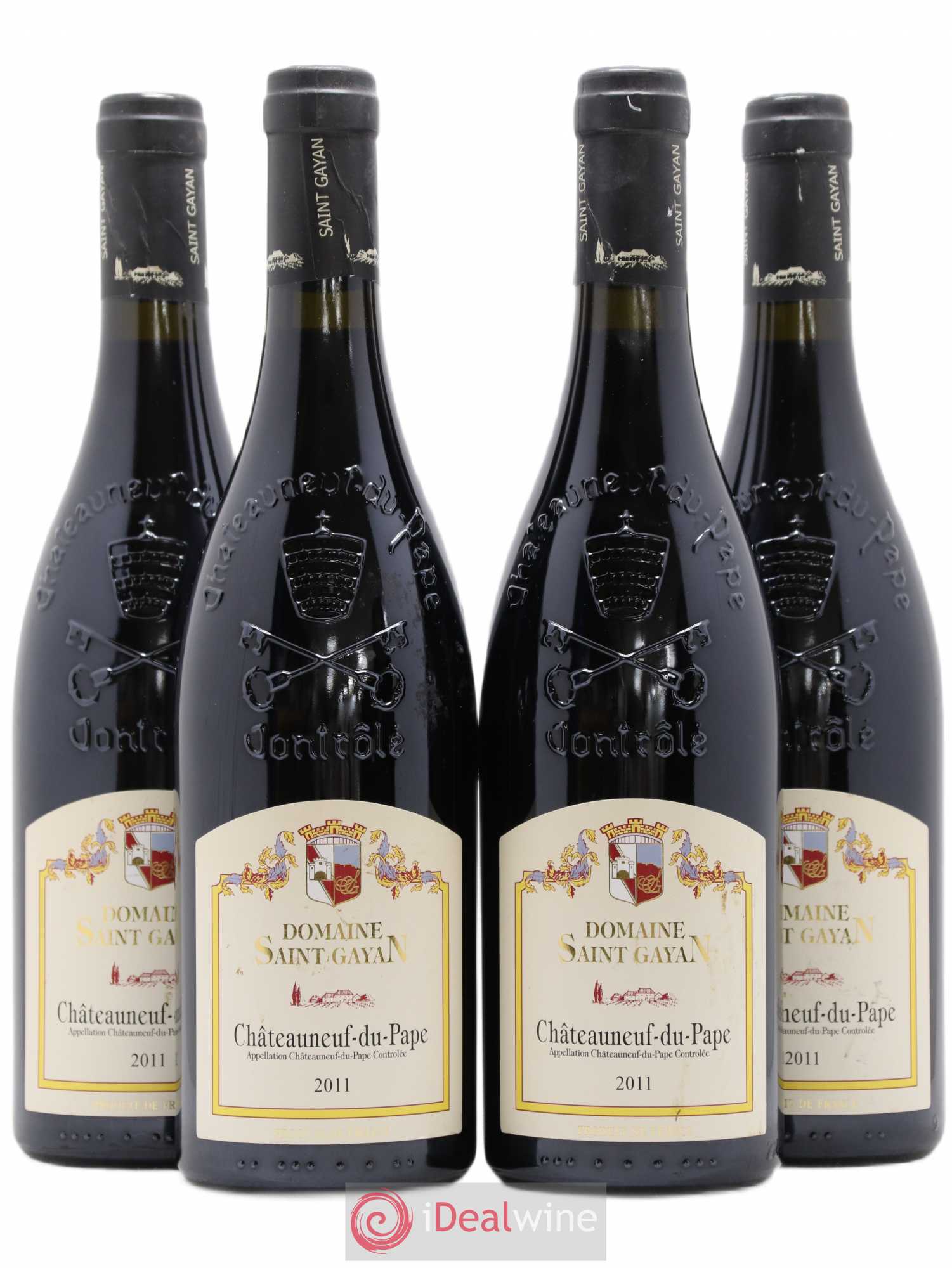 Châteauneuf-du-Pape Domaine Saint Gayan 2011 - Posten von 4 Flaschen - 0