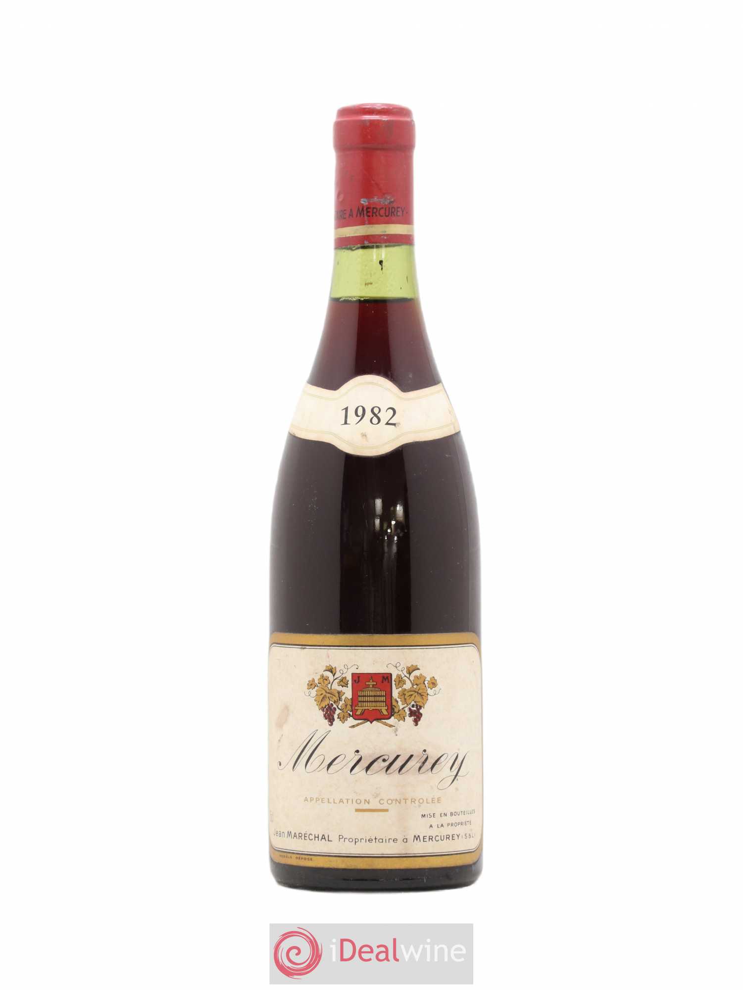 Mercurey Jean Maréchal 1982 - Posten von 1 Flasche - 0