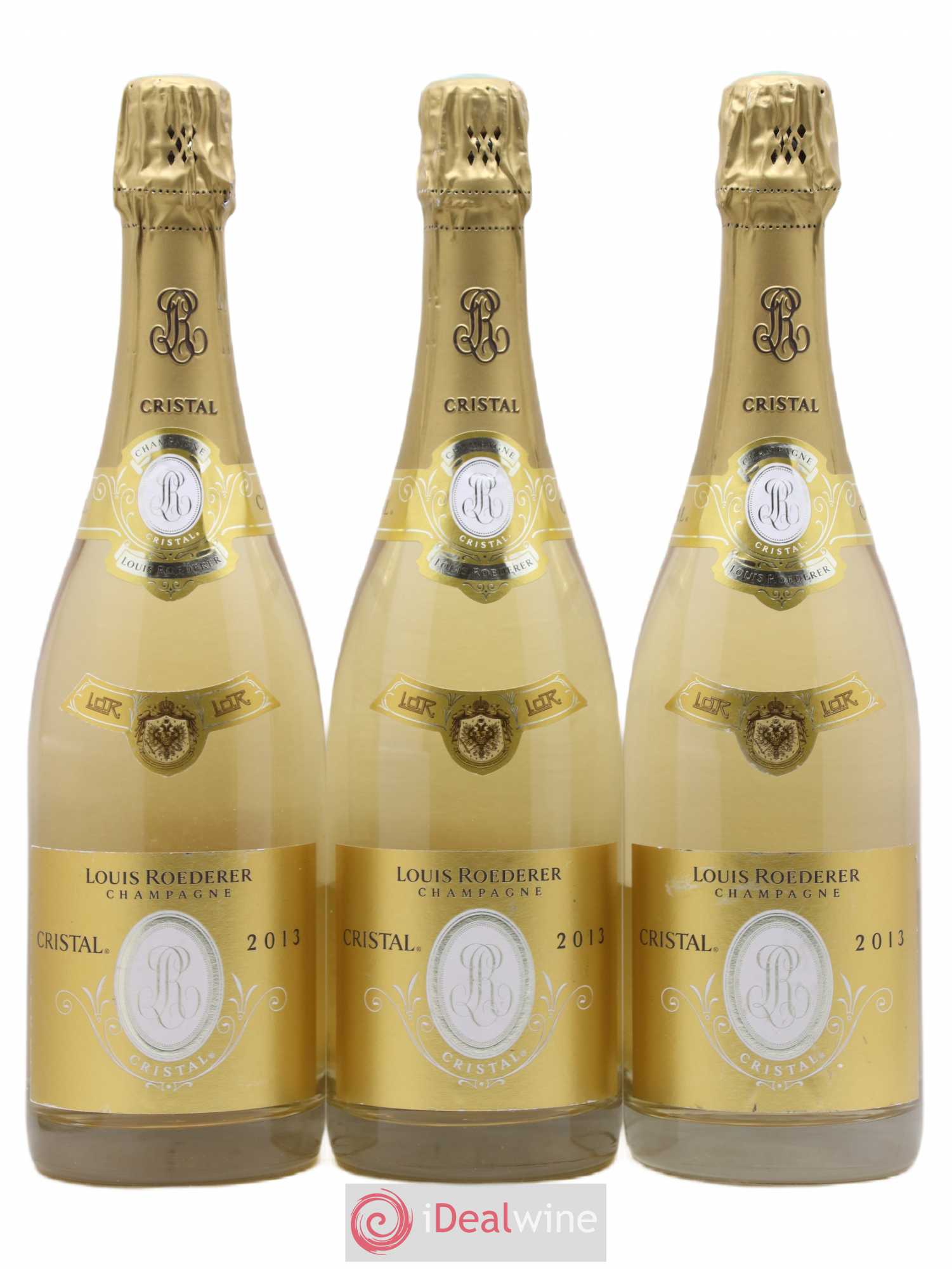 Cristal Louis Roederer Brut 2013 - Lot de 3 bouteilles - 0
