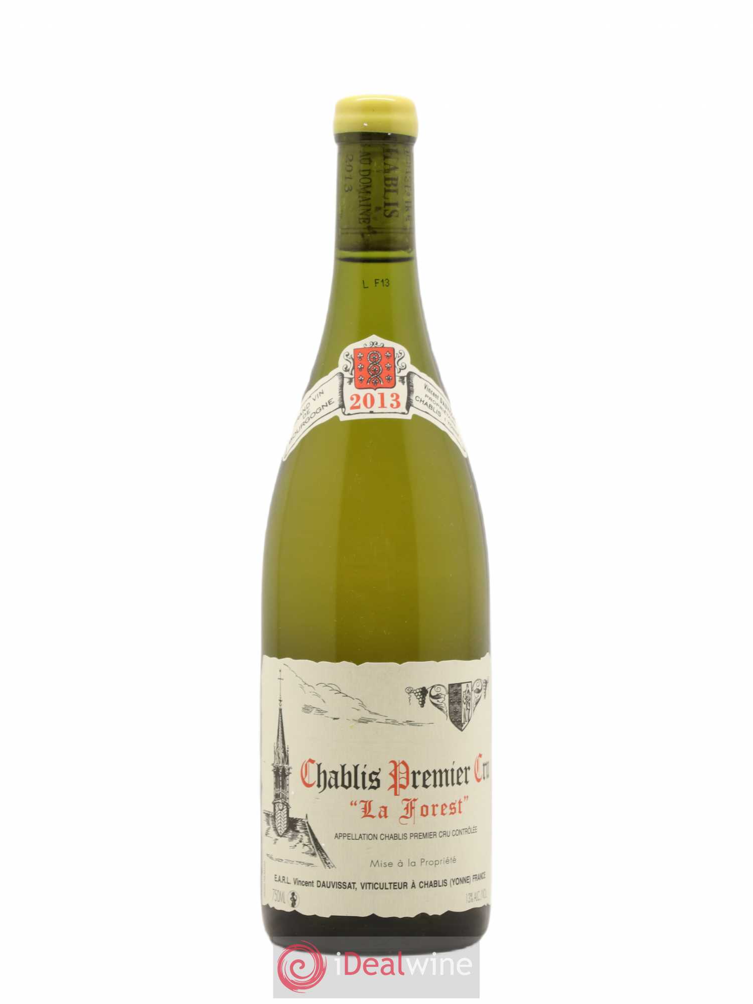 Chablis 1er Cru La Forest Vincent Dauvissat (Domaine) 2013 - Lot de 1 bouteille - 0