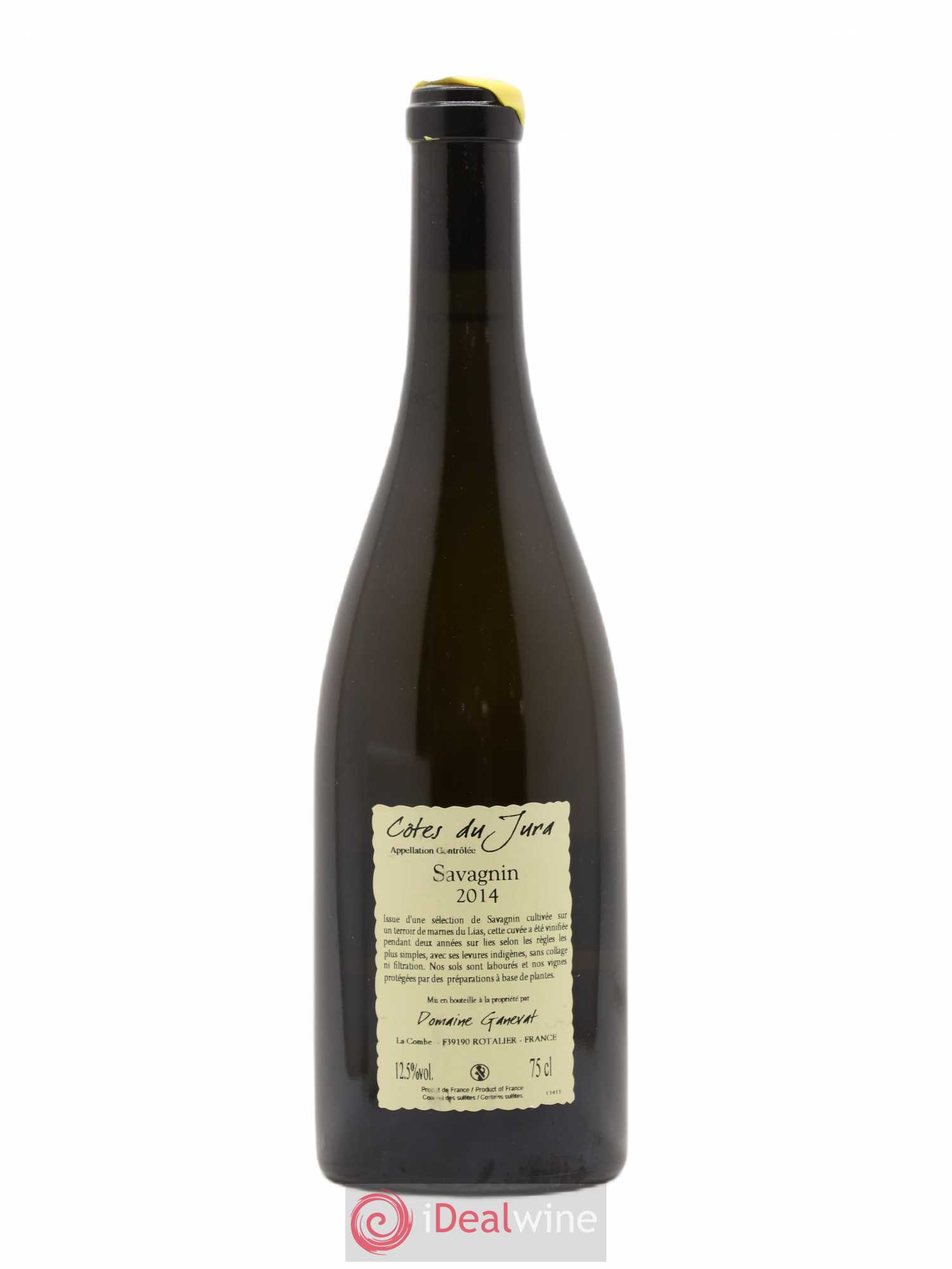 Côtes du Jura Sous la Roche Jean-François Ganevat (Domaine) 2014 - Lot de 1 bouteille - 1