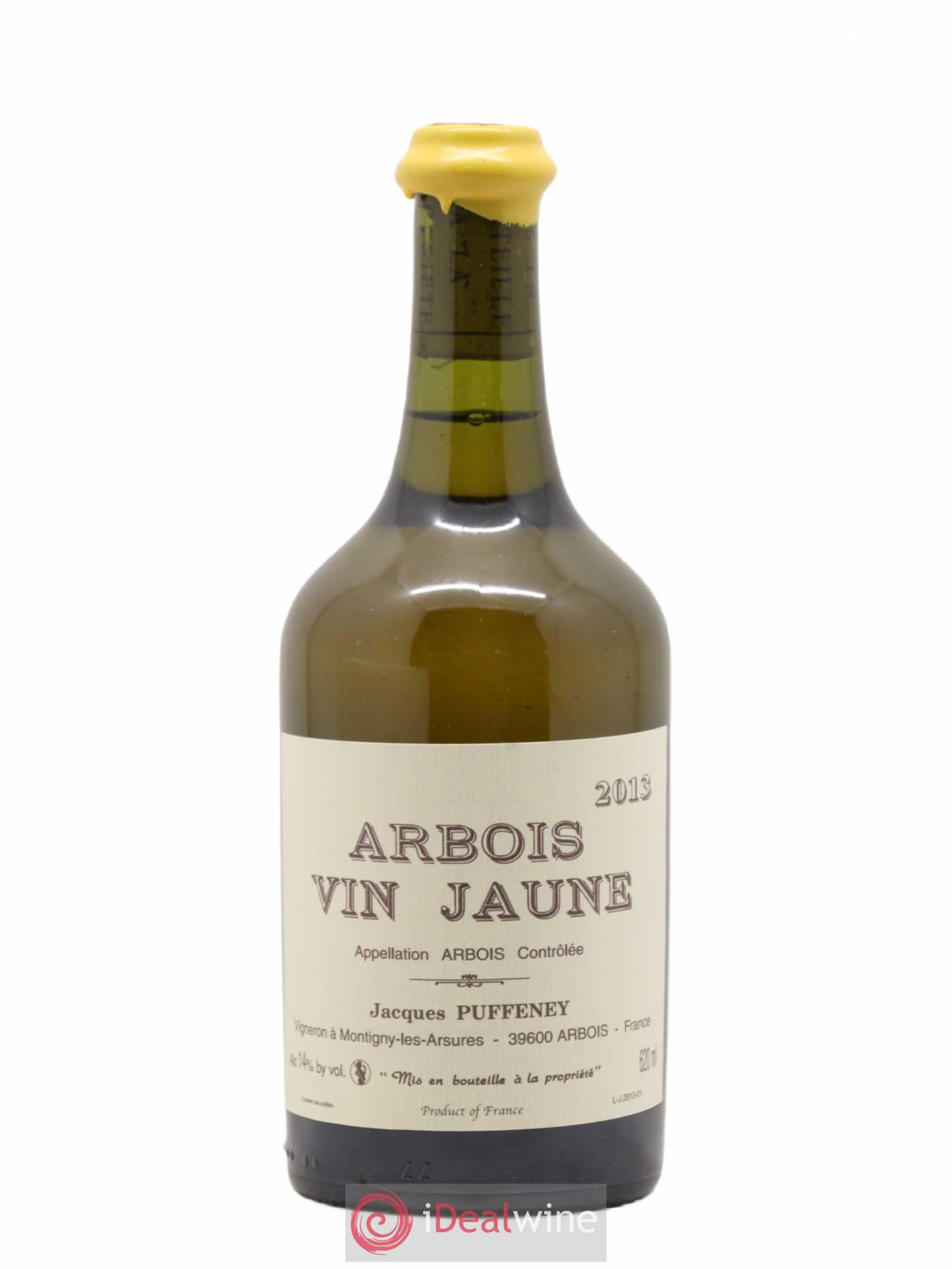 Arbois Vin Jaune Jacques Puffeney 2013 - Lot de 1 bouteille - 0