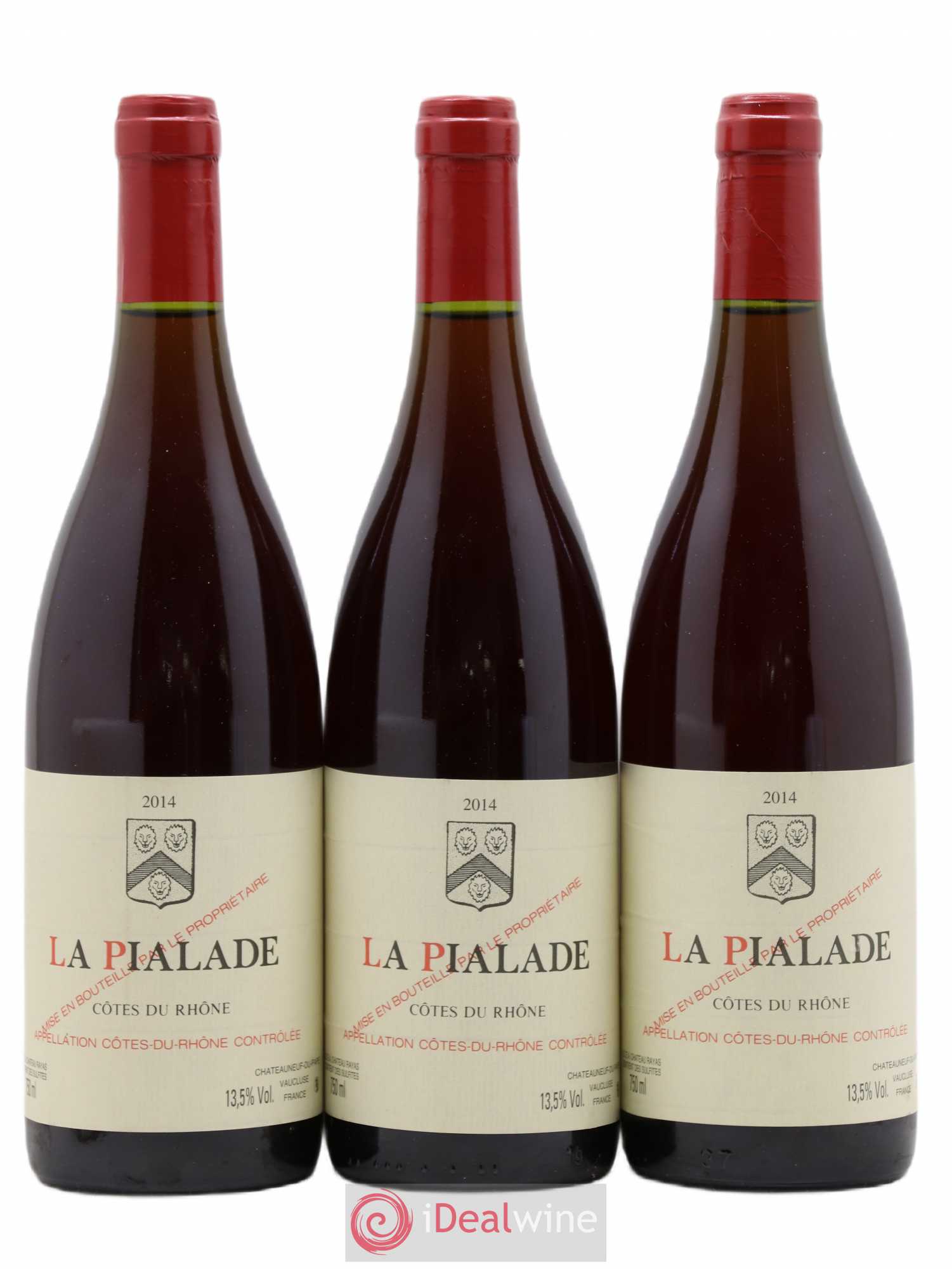 Côtes-du-Rhône La Pialade Emmanuel Reynaud 2014 - Lot de 3 bouteilles - 0