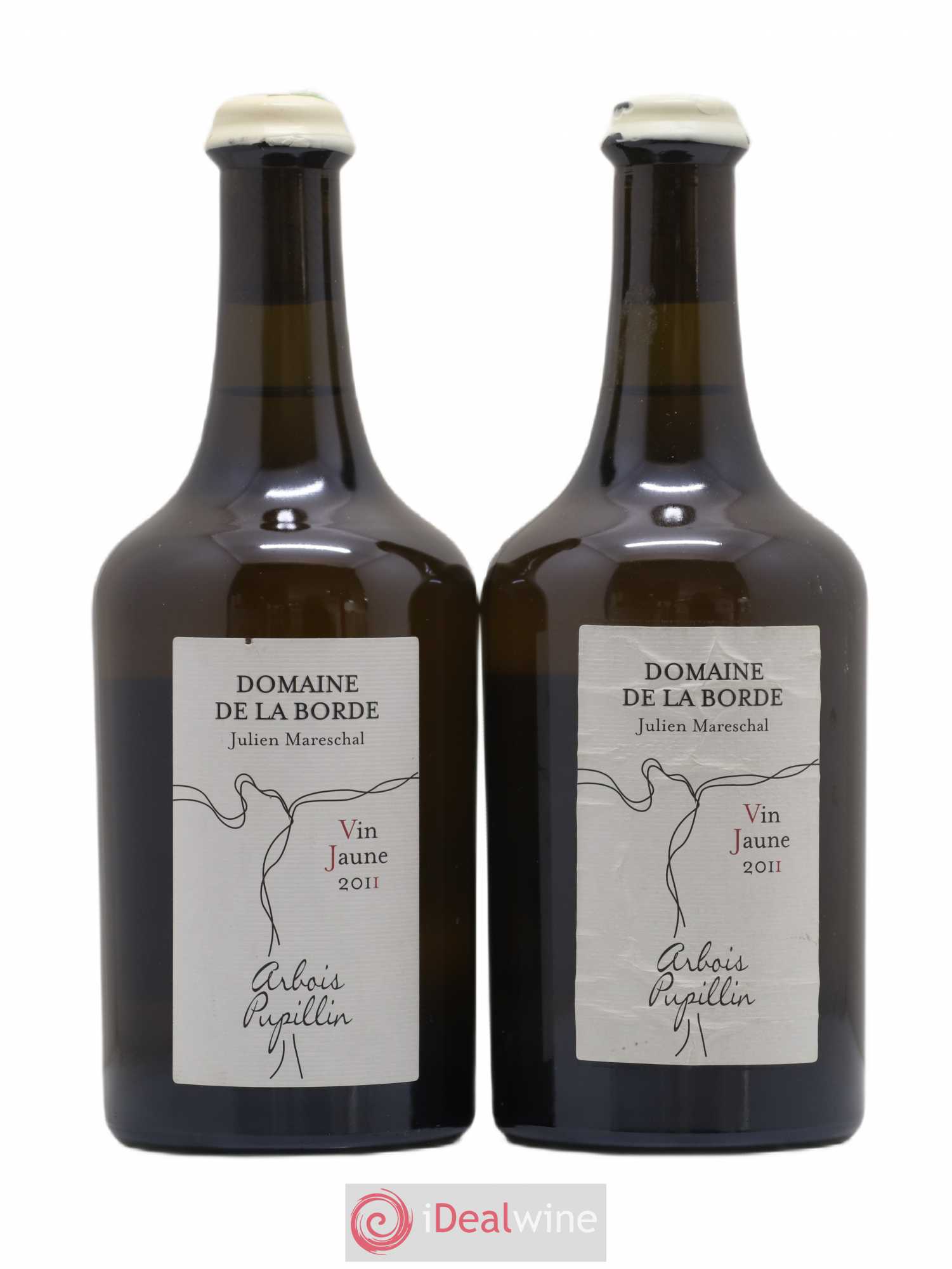 Arbois Vin Jaune Pupillin Domaine de la Borde 2011 - Lot de 2 bouteilles - 0