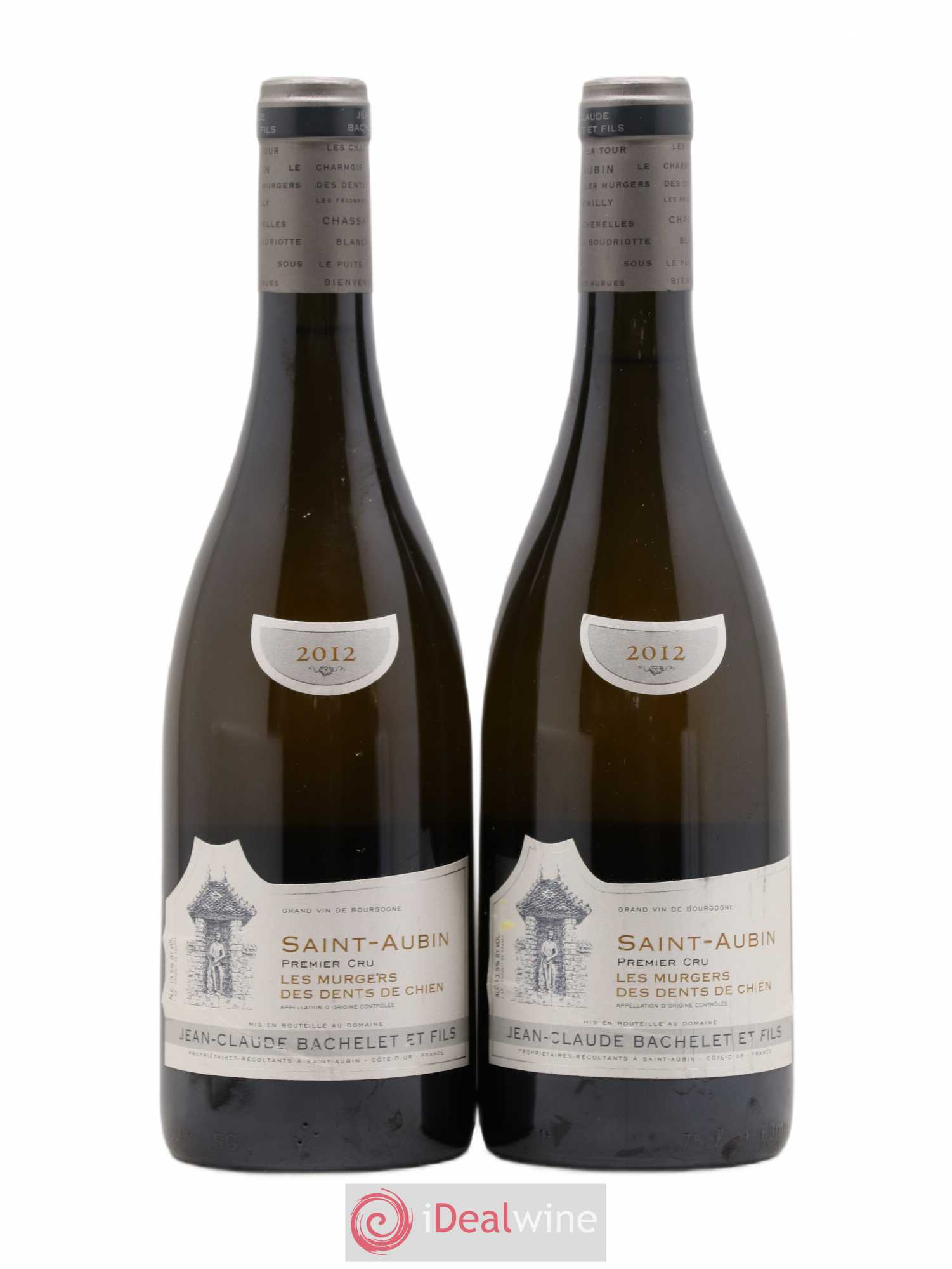 Saint-Aubin 1er Cru Les Murgers des Dents de Chien Jean-Claude Bachelet (Domaine) 2012 - Lot de 2 bouteilles - 0