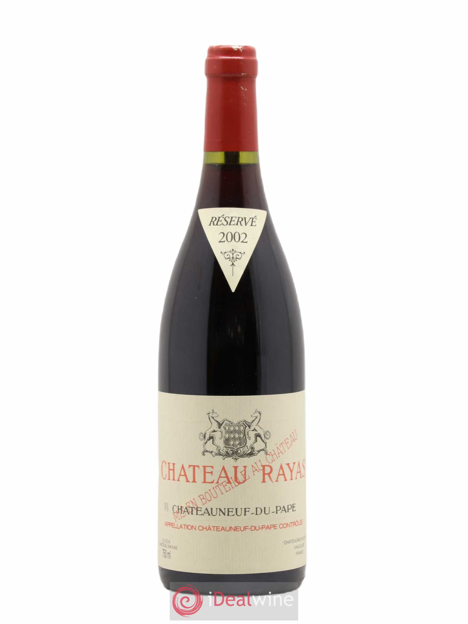 Châteauneuf-du-Pape Château Rayas Emmanuel Reynaud 2002 - Lot de 1 bouteille - 0