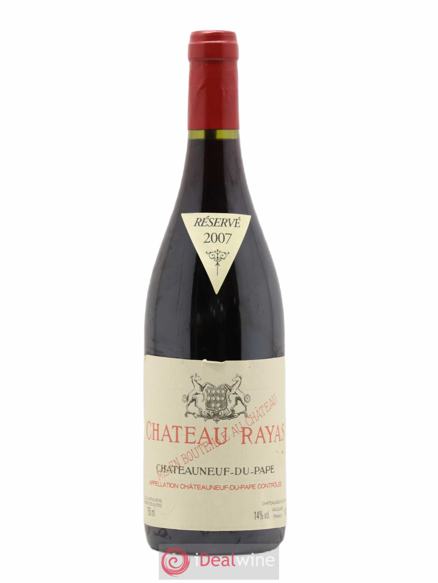 Châteauneuf-du-Pape Château Rayas Emmanuel Reynaud 2007 - Lot de 1 bouteille - 0
