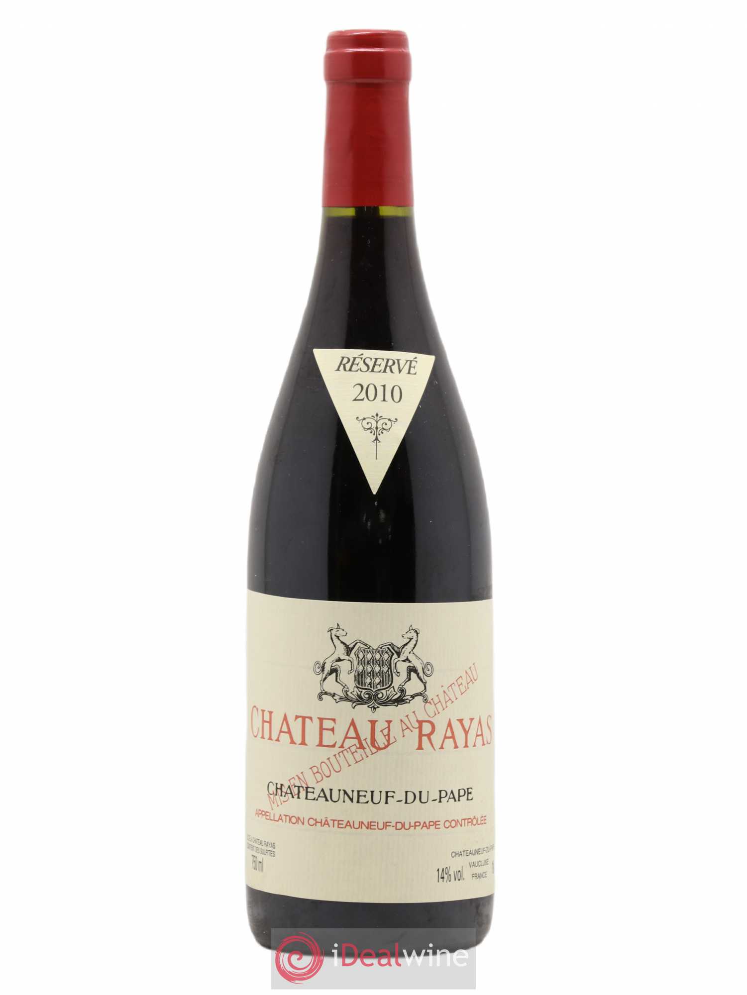 Châteauneuf-du-Pape Château Rayas Emmanuel Reynaud 2010 - Lot de 1 bouteille - 0