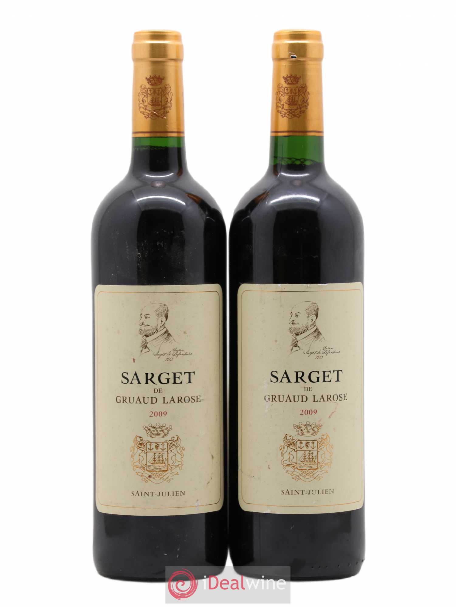 Sarget de Gruaud Larose Second Vin 2009 - Lot de 2 bouteilles - 0