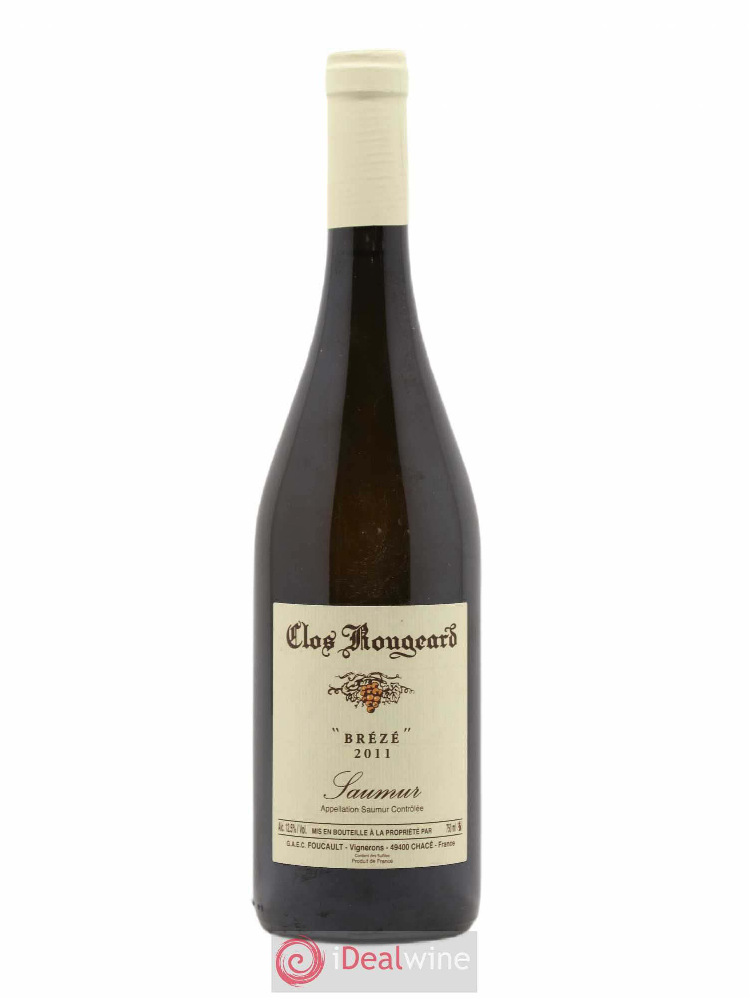 Saumur Brézé Clos Rougeard 2011 - Lot de 1 bouteille - 0