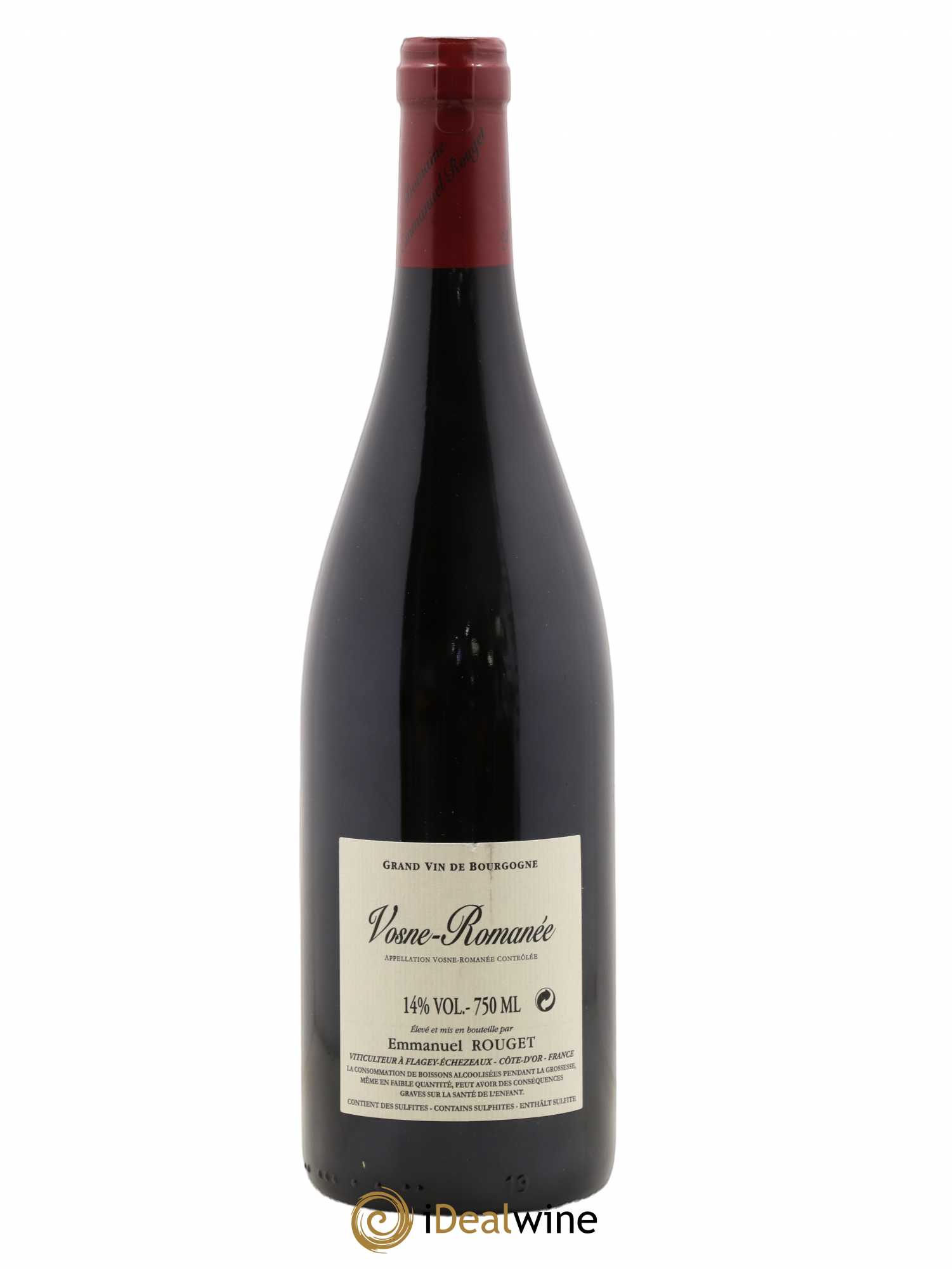 Vosne-Romanée Emmanuel Rouget 2015 - Lot of 1 bottle - 1