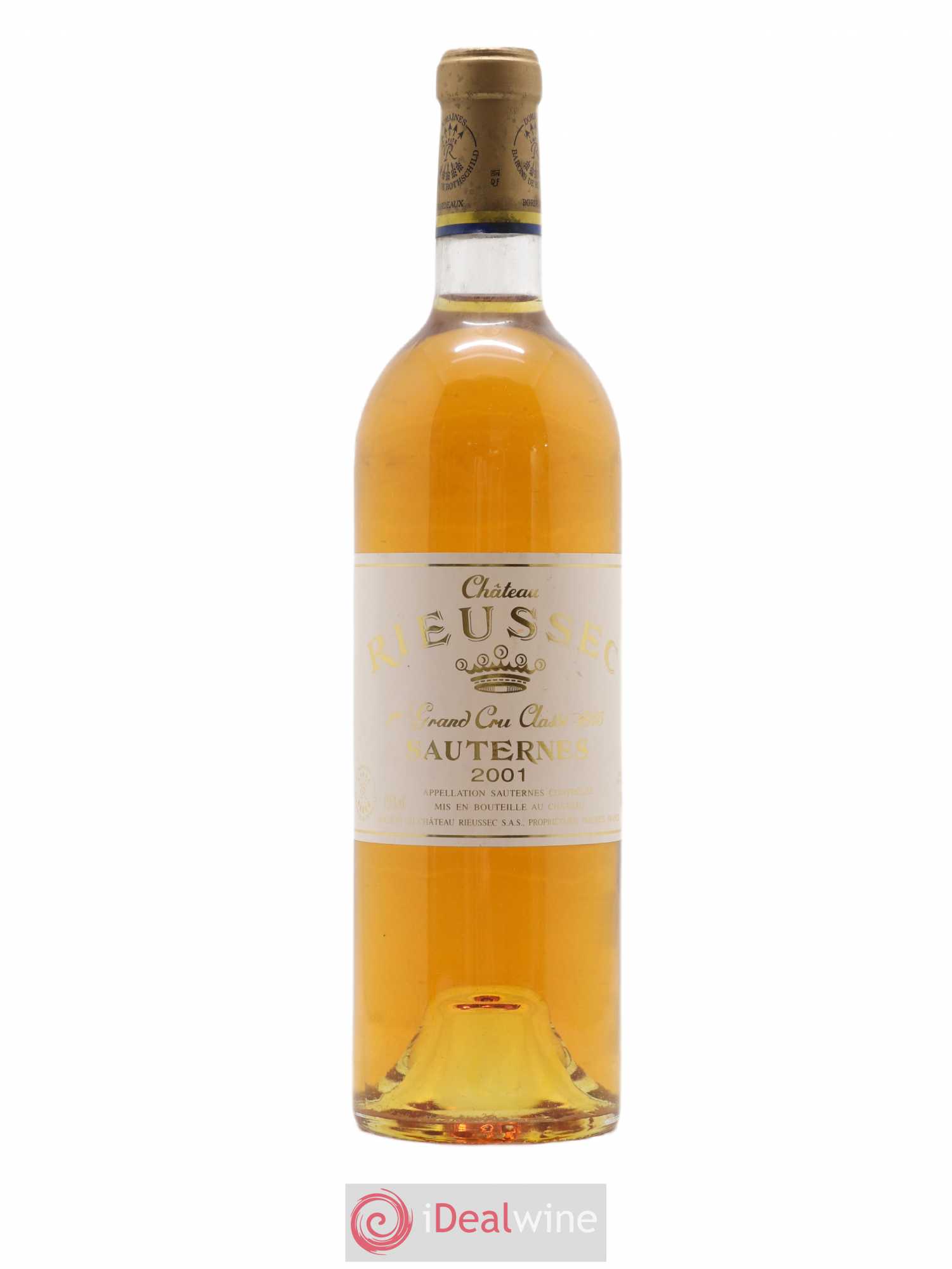 Château Rieussec 1er Grand Cru Classé 2001 - Posten von 1 Flasche - 0