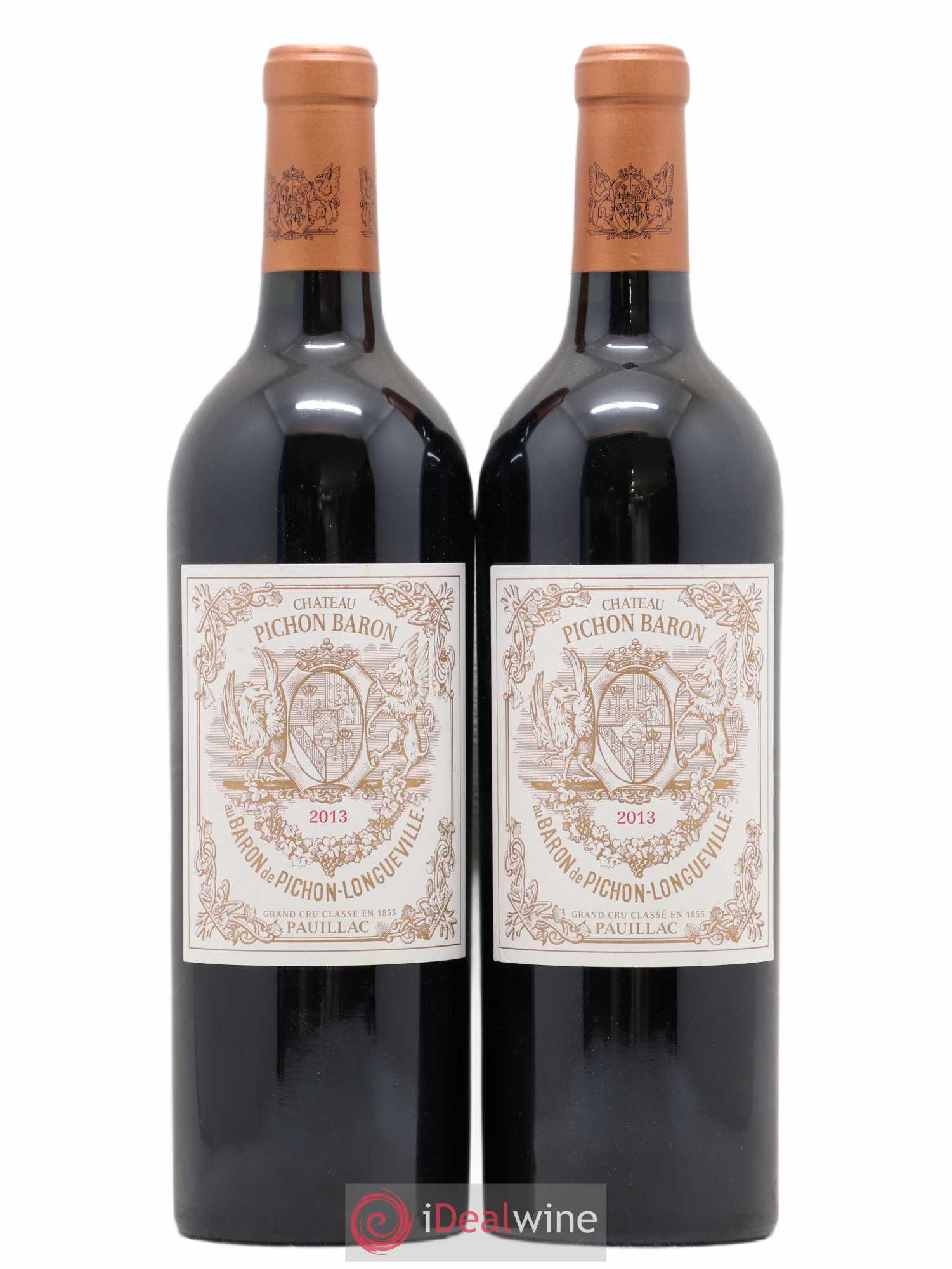Pichon Longueville Baron 2ème Grand Cru Classé 2013 - Lot de 2 bouteilles - 0