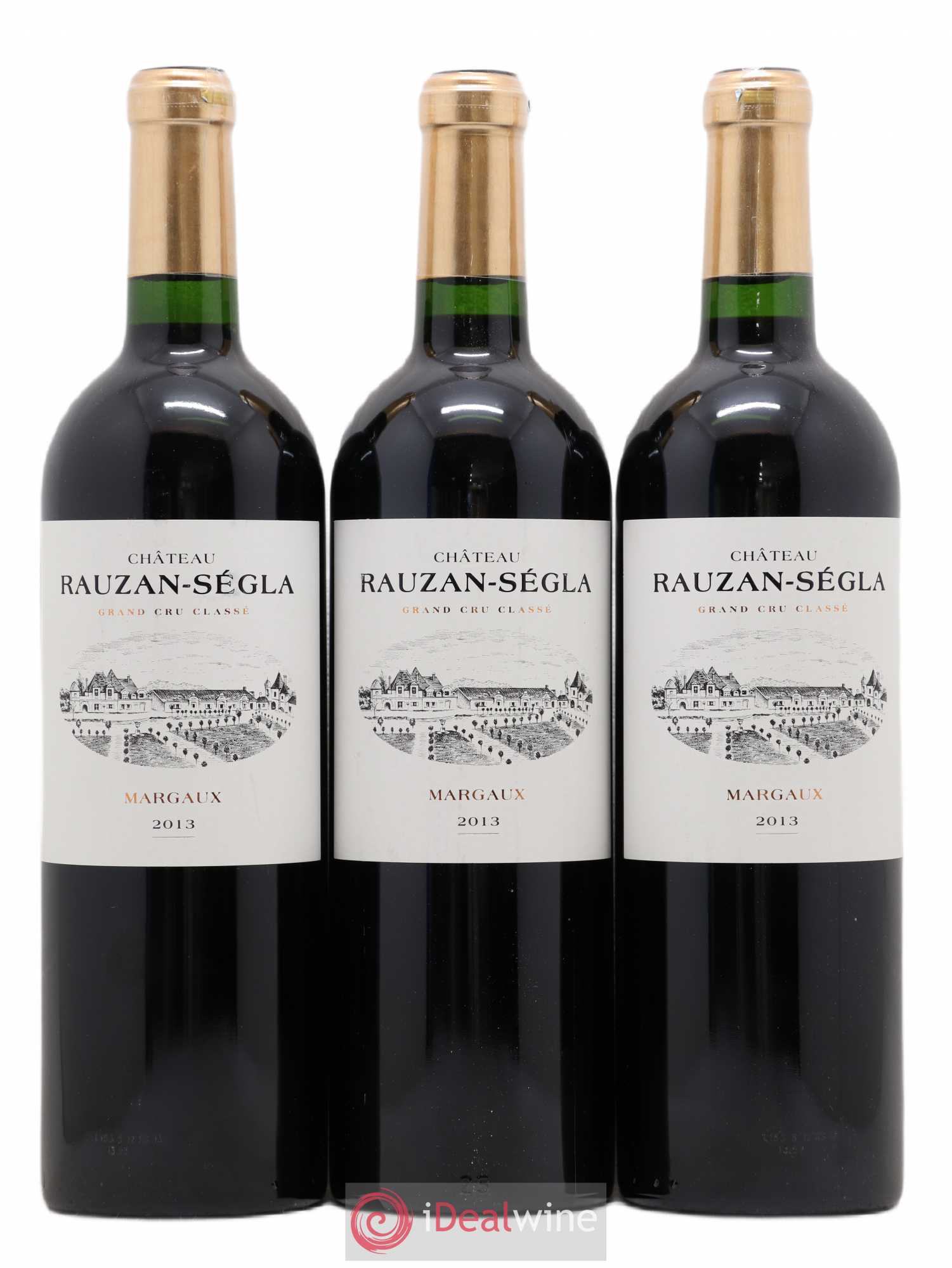Château Rauzan Ségla Grand Cru Classé 2013 - Lot de 3 bouteilles - 0