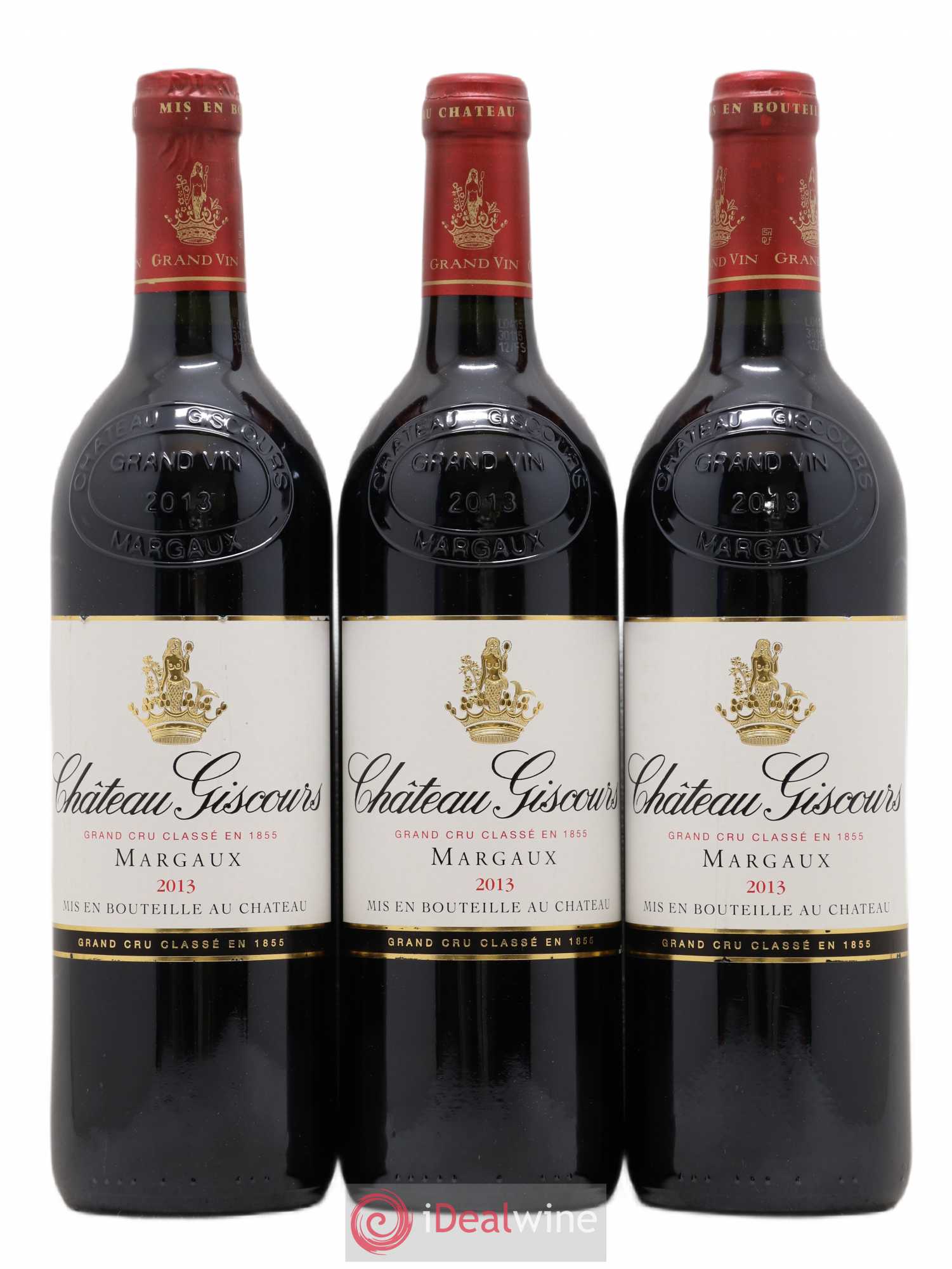 Château Giscours 3ème Grand Cru Classé 2013 - Lot de 3 bouteilles - 0
