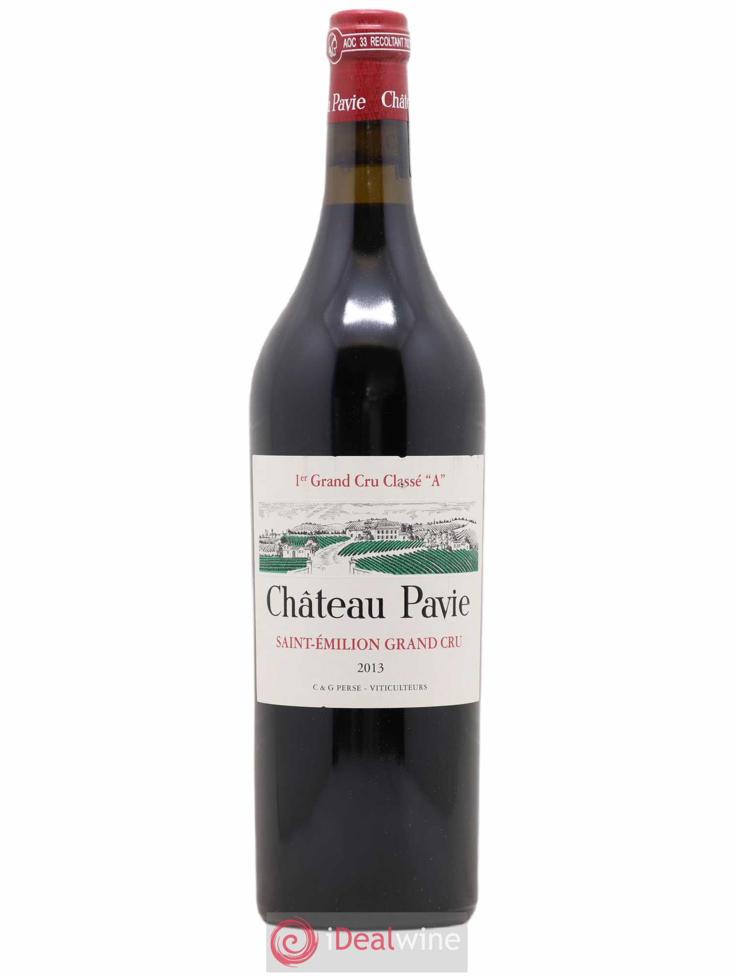 Château Pavie 1er Grand Cru Classé A 2013 - Lot de 1 bouteille - 0