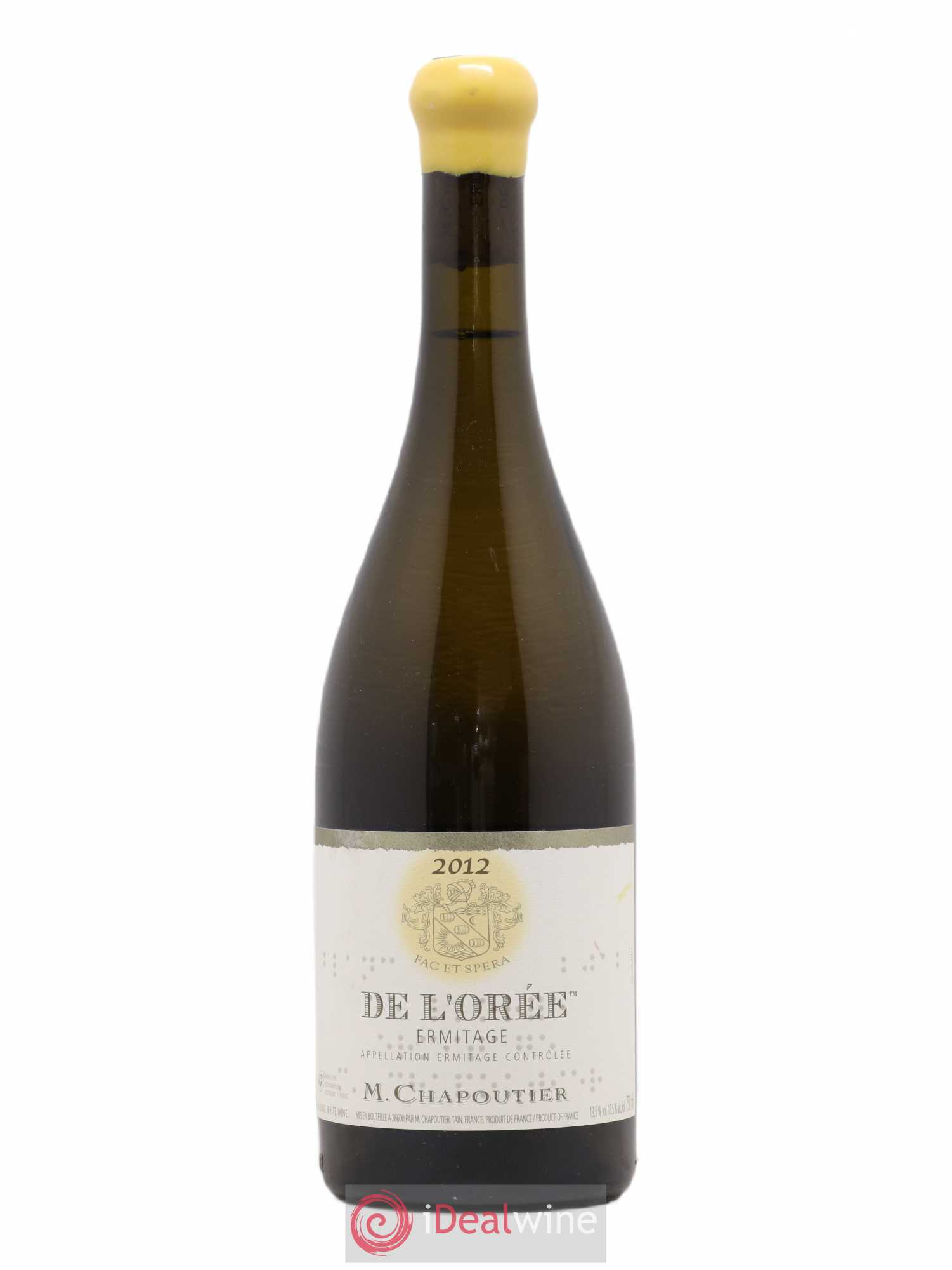 Hermitage Ermitage de l'Orée Chapoutier 2012 - Lot de 1 bouteille - 0
