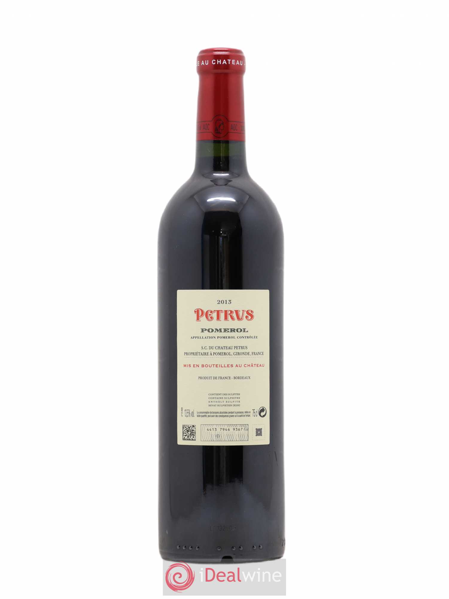 Petrus 2013 - Lot de 1 bouteille - 1