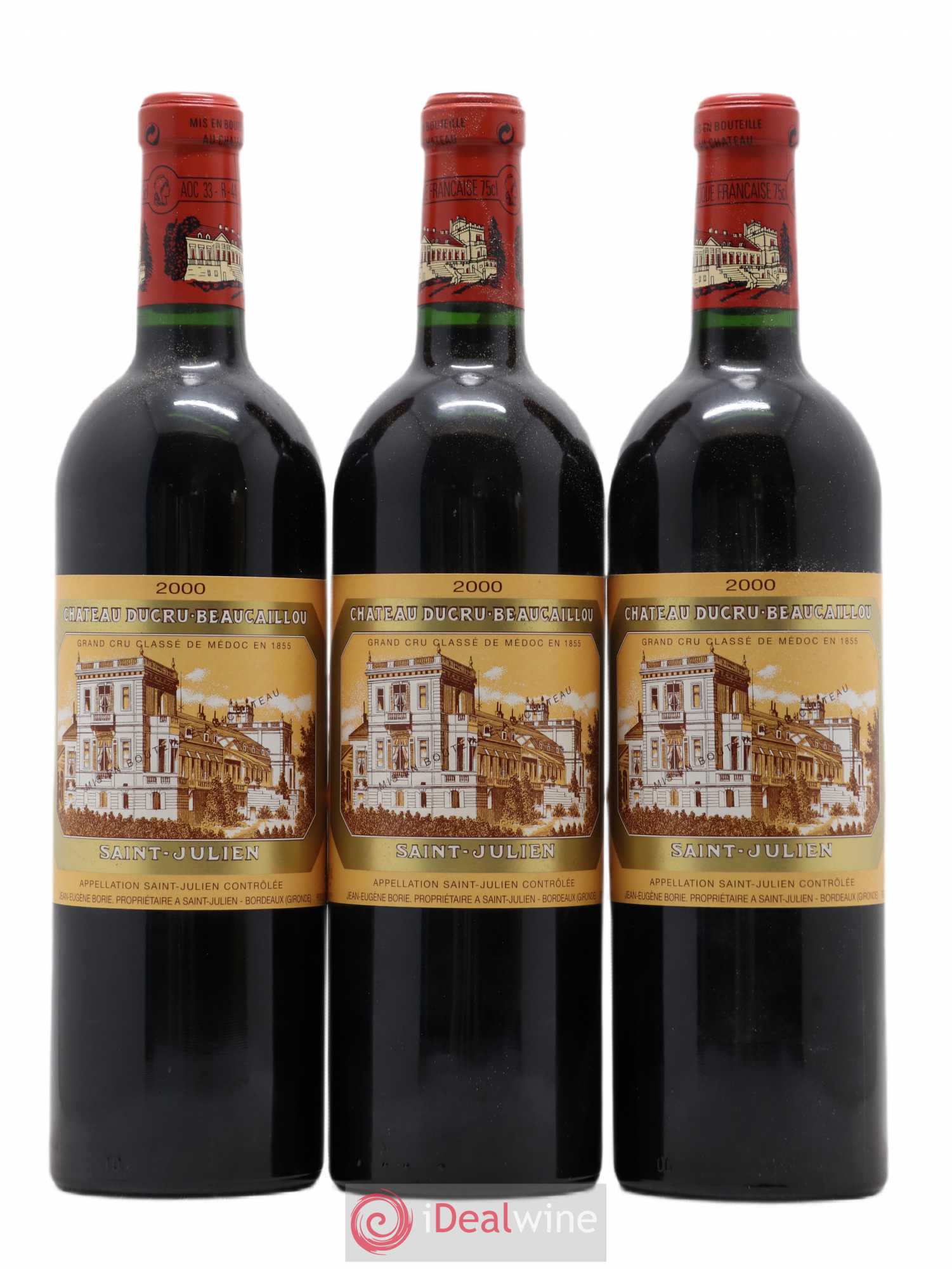Château Ducru Beaucaillou 2ème Grand Cru Classé 2000 - Lot de 12 bouteilles - 1