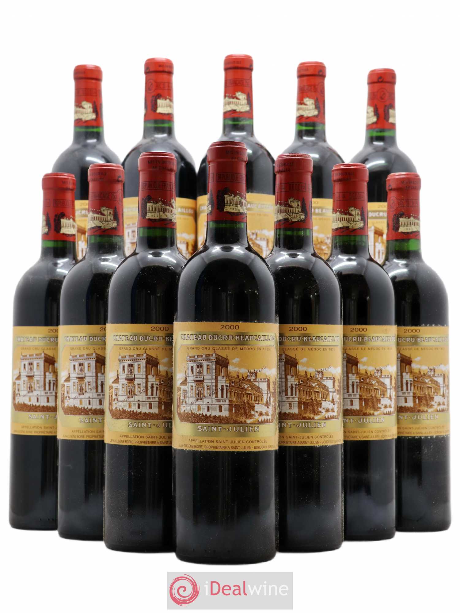Château Ducru Beaucaillou 2ème Grand Cru Classé 2000 - Lot de 12 bouteilles - 0