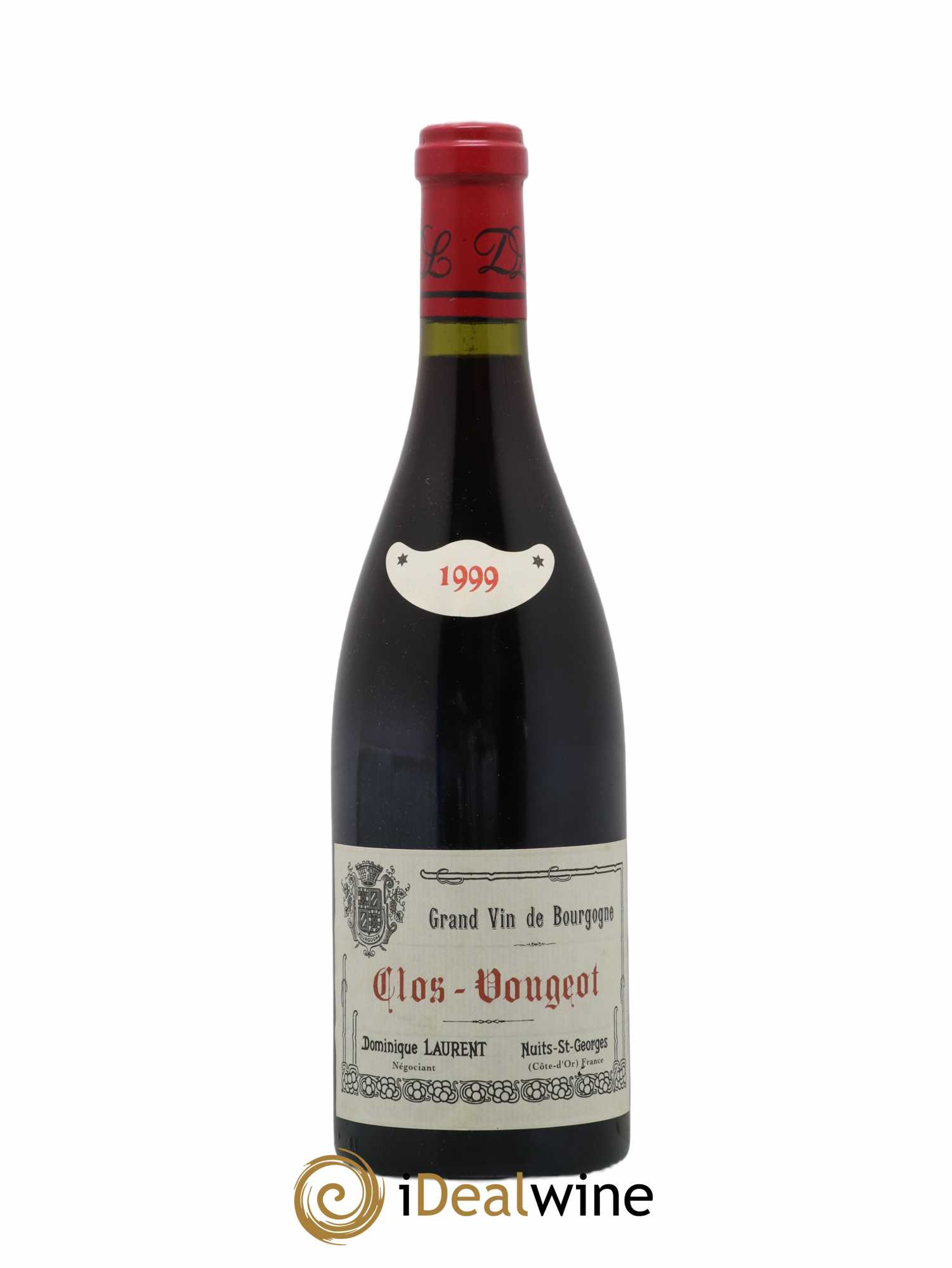 Clos de Vougeot Grand Cru Dominique Laurent 1999 - Lot de 1 bouteille - 0