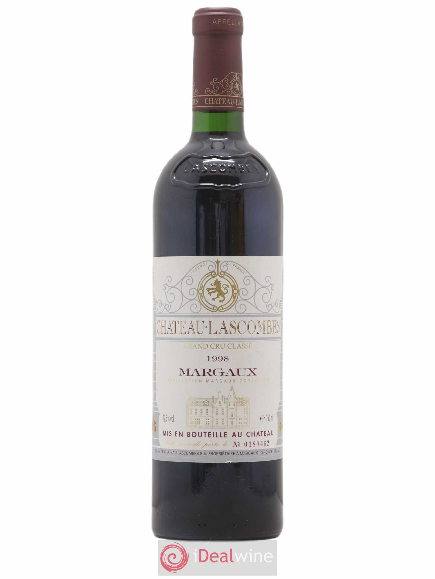 Château Lascombes 2ème Grand Cru Classé 1998 - Lot de 1 bouteille - 0