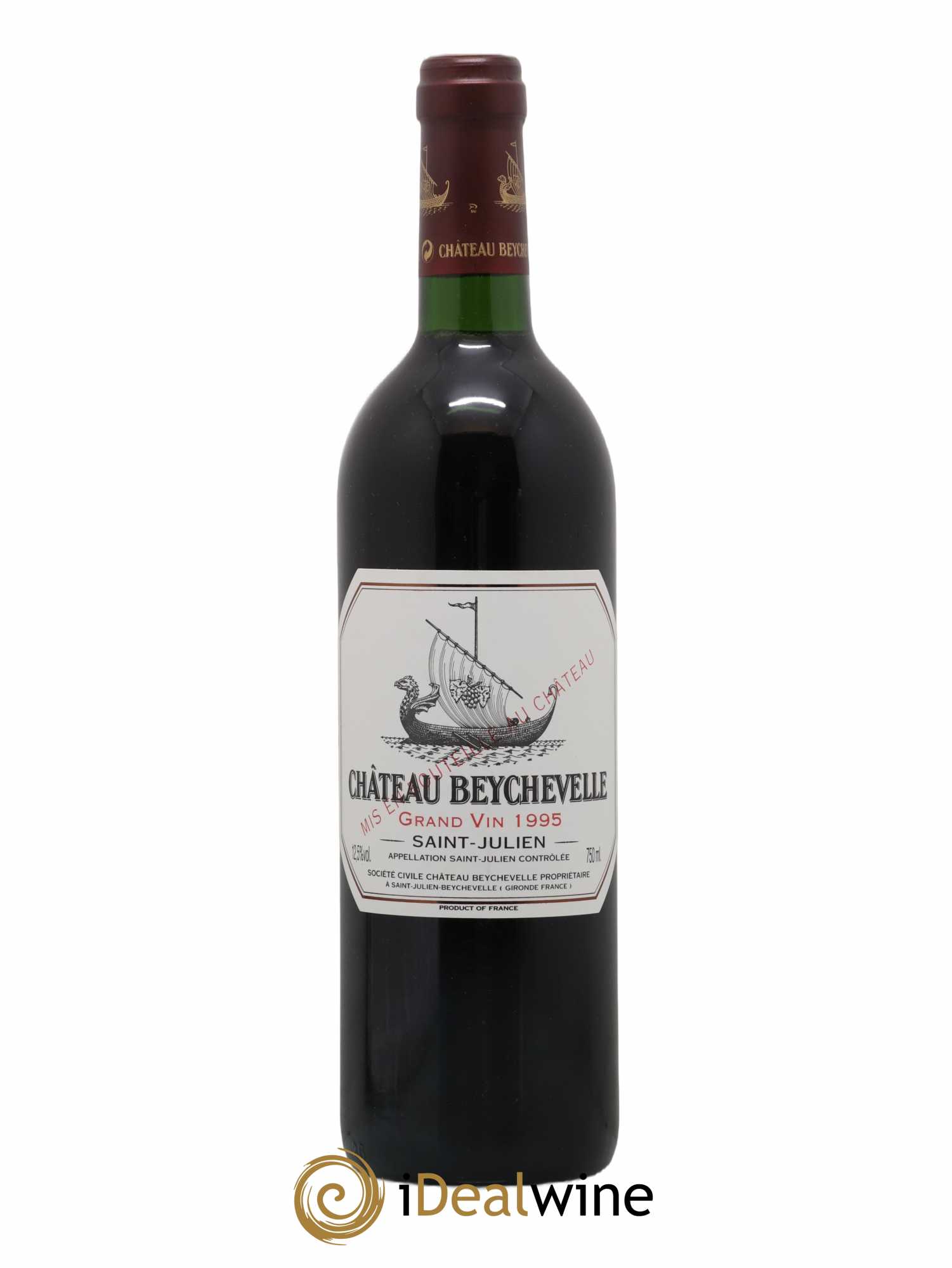 Château Beychevelle 4ème Grand Cru Classé 1995 - Lot de 1 bouteille - 0