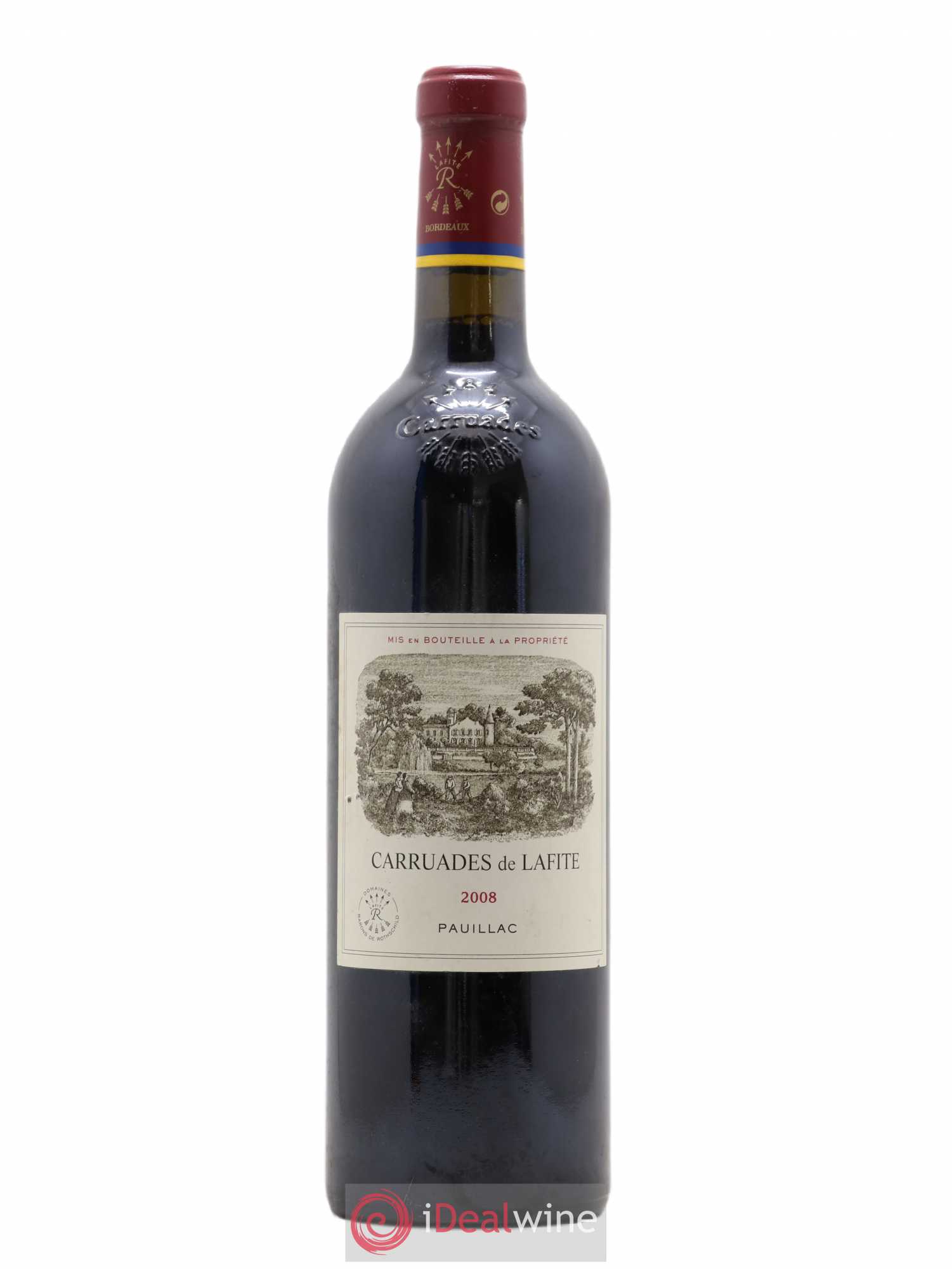 Carruades de Lafite Rothschild Second Vin 2008 - Lot de 1 bouteille - 0