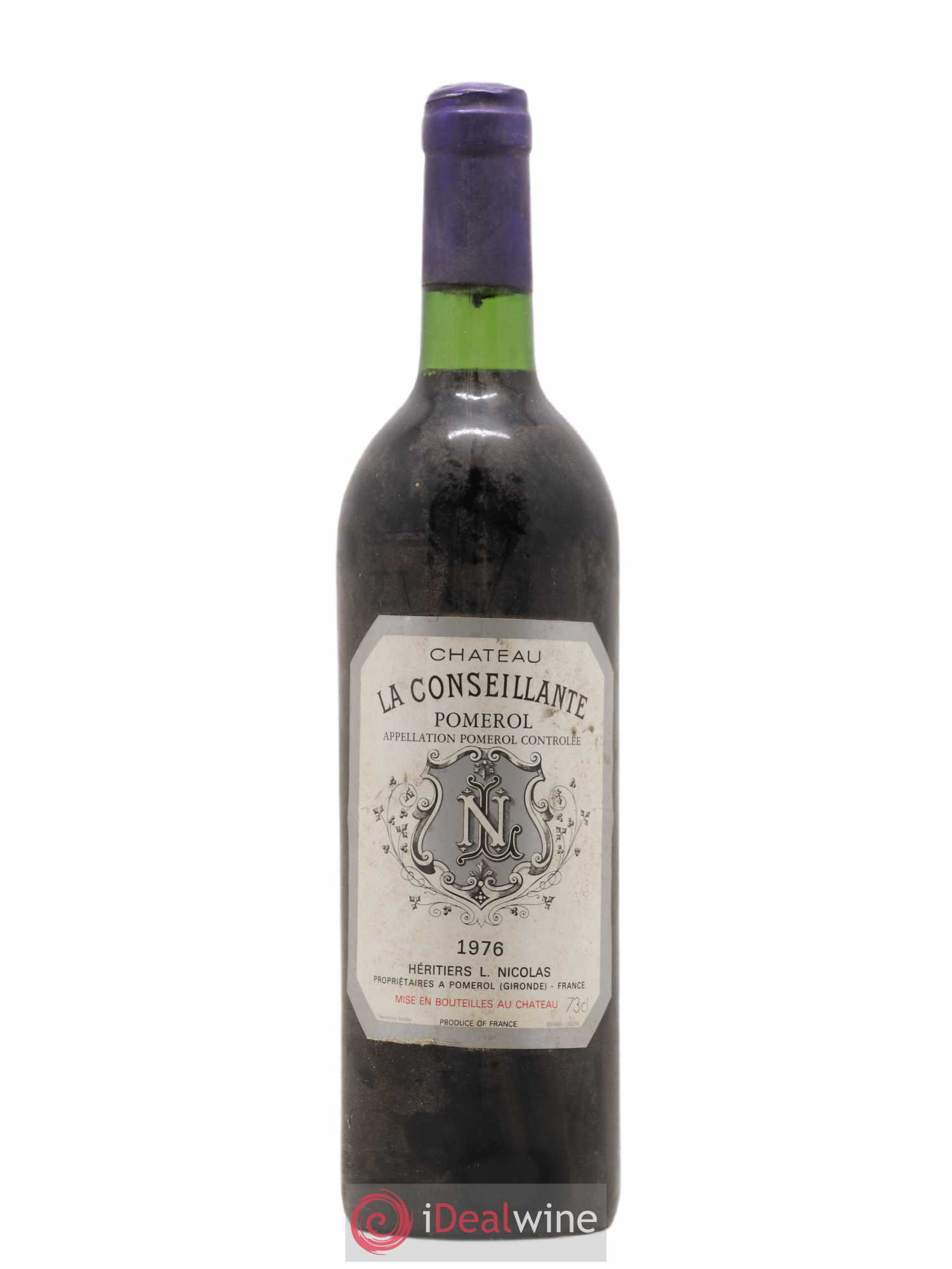 Château la Conseillante 1976 - Lot de 1 bouteille - 0