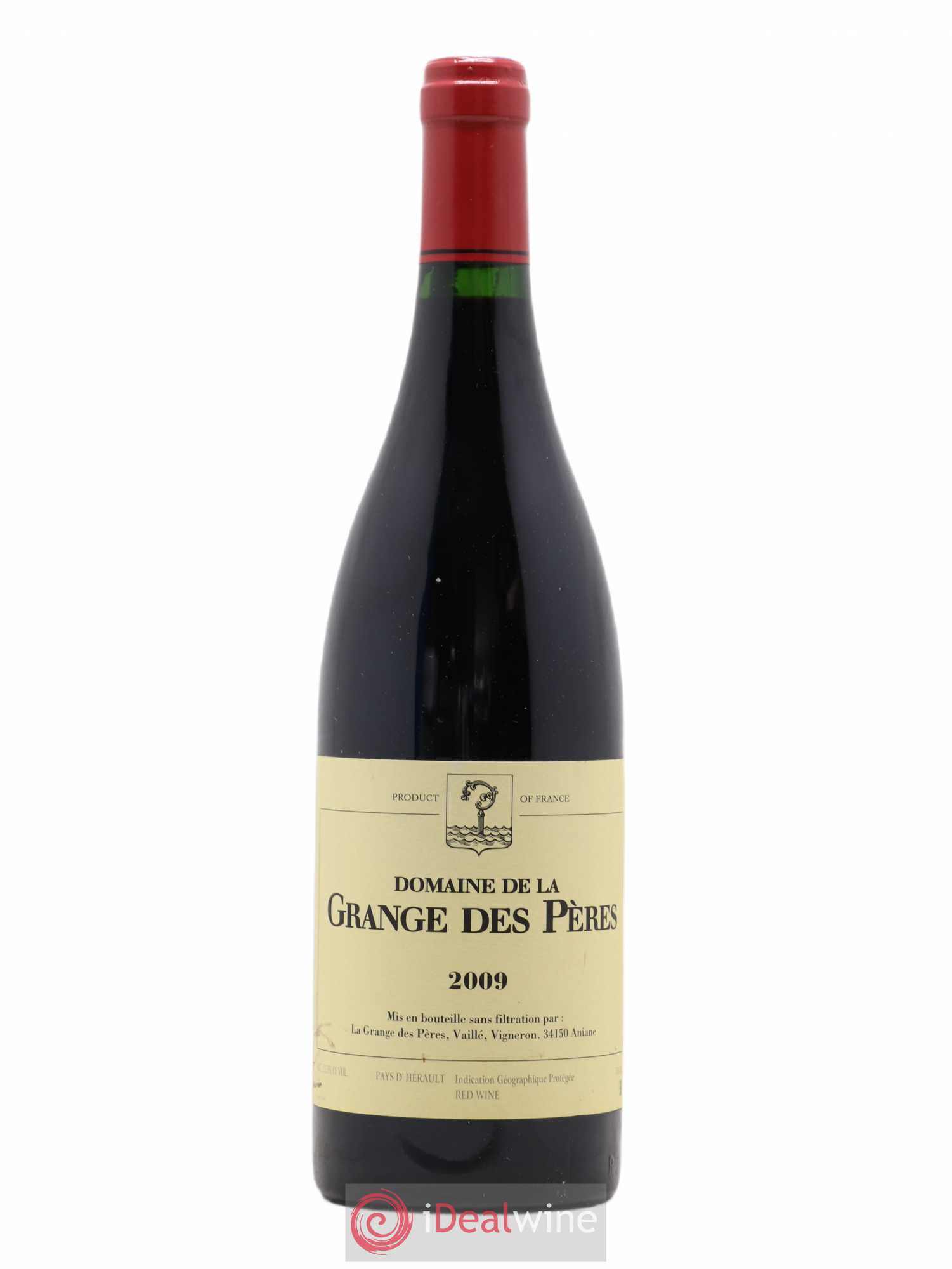 Pays d'Hérault Grange des Pères Laurent Vaillé 2009 - Lot de 1 bouteille - 0
