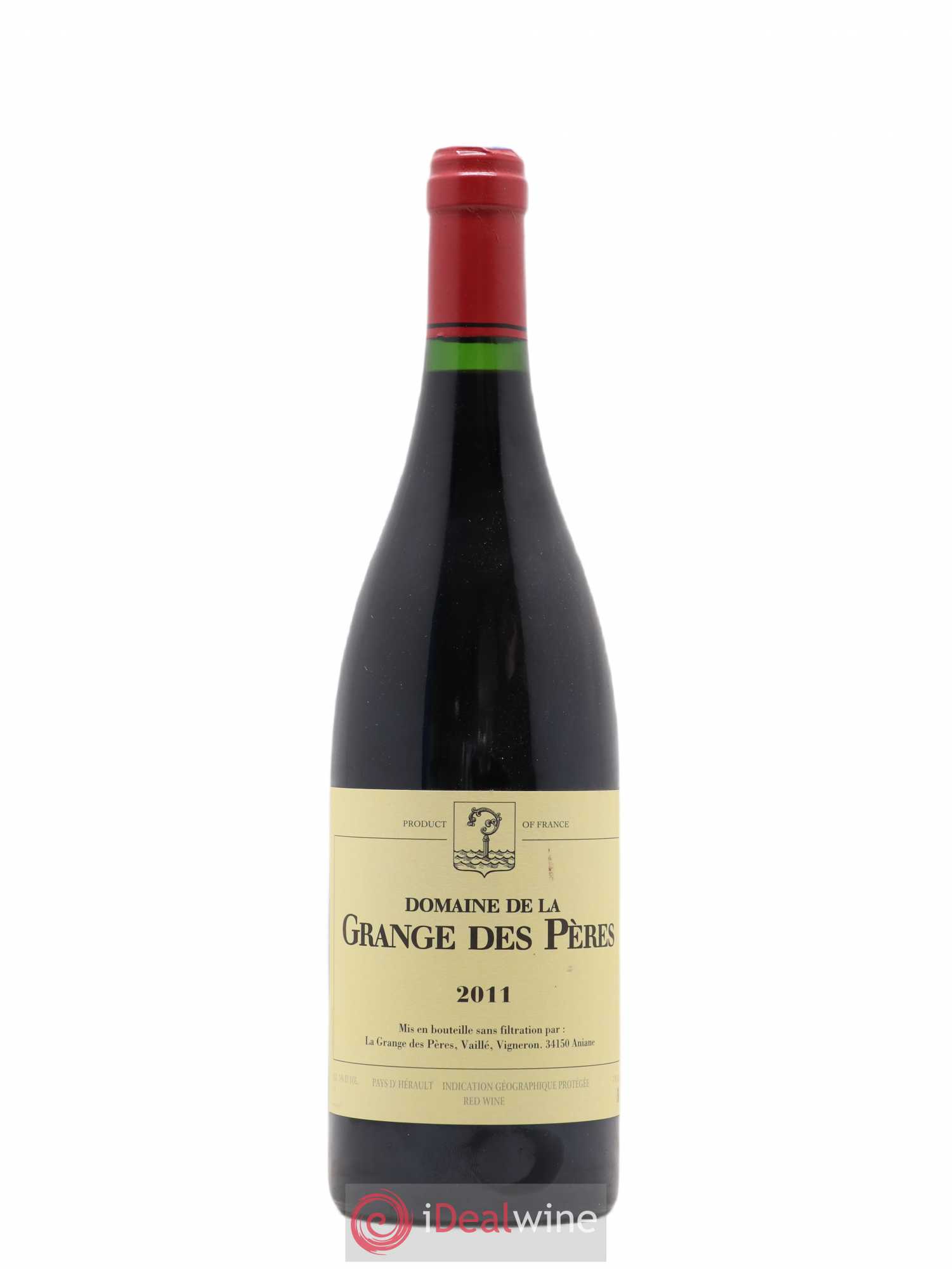 Pays d'Hérault Grange des Pères Laurent Vaillé 2011 - Lot de 1 bouteille - 0